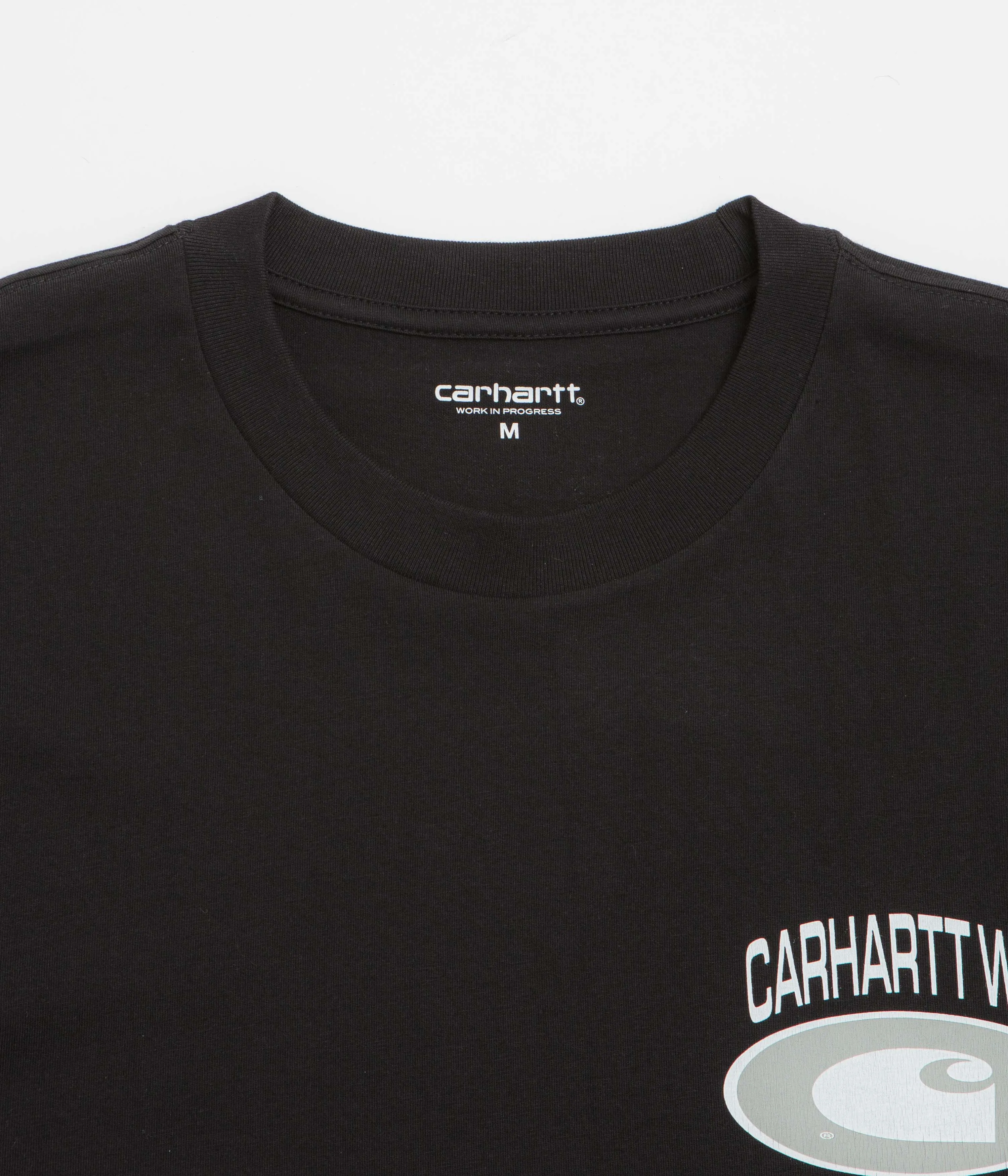 V neck Carhartt Tire T-Shirt - Black