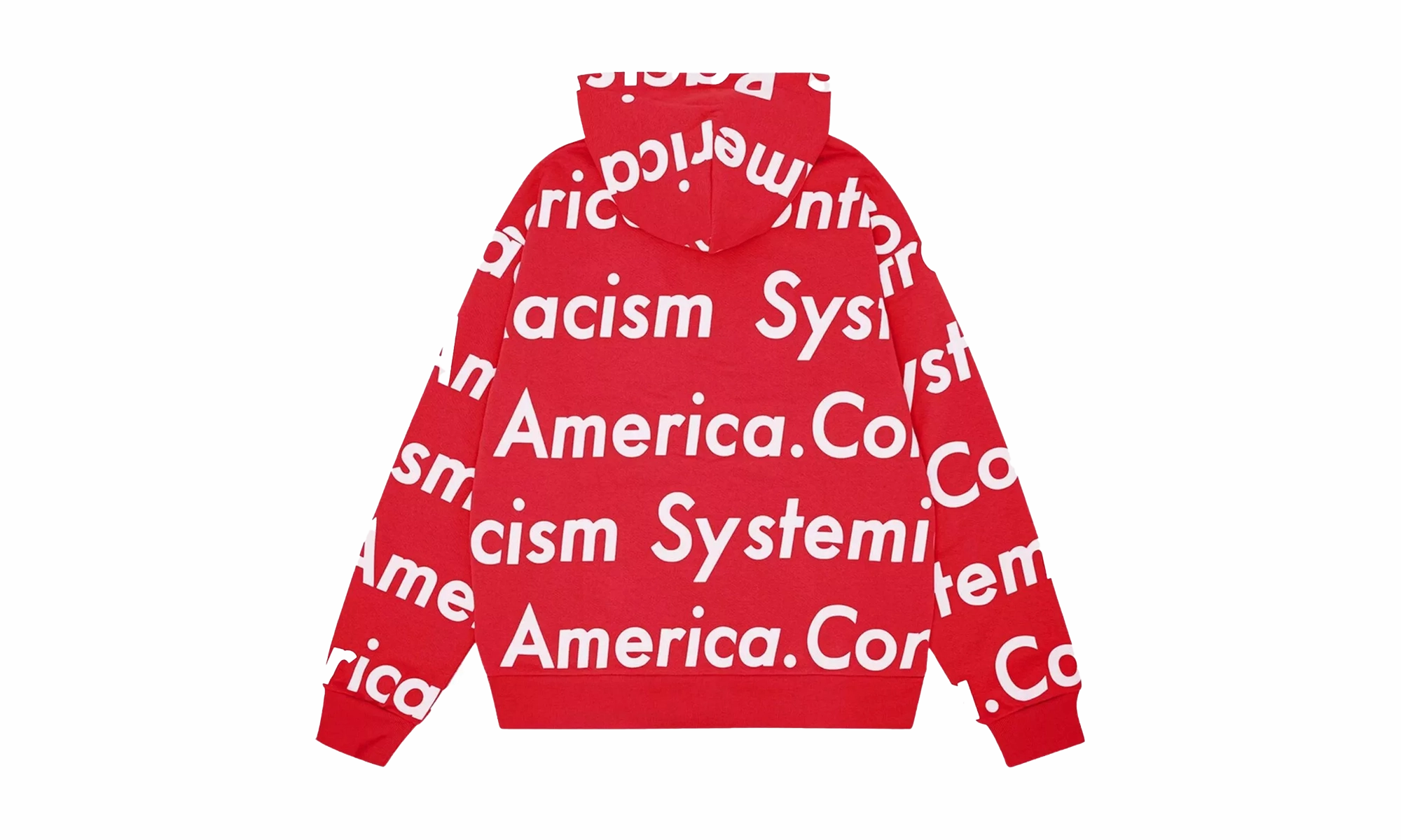 Srca Graphic 1 Zip-up Hoodie "RED"