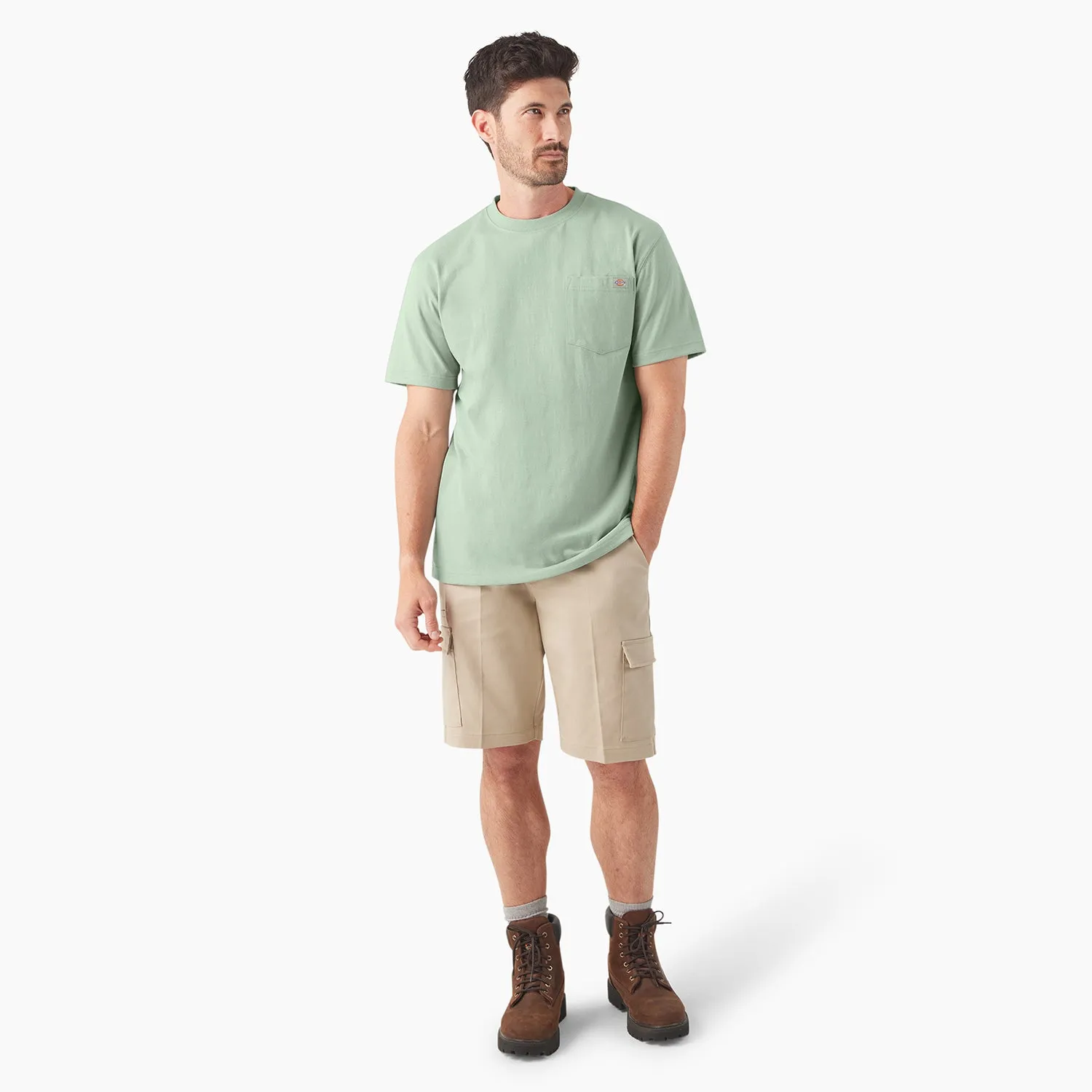 SS Heavyweight Pocket Tee - Mens Quick Wear Play Mode