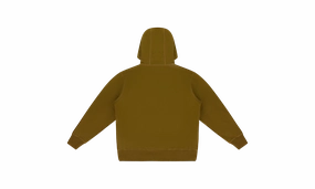 STACKED LOGO HOODIE "Brown"