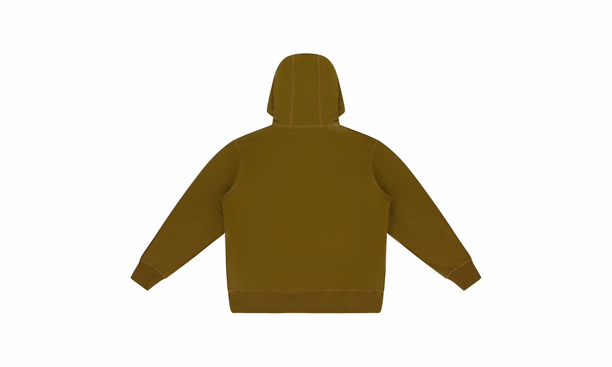 STACKED LOGO HOODIE "Brown"