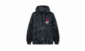 Stacked Tie Dye Hoodie "Mooneyes"