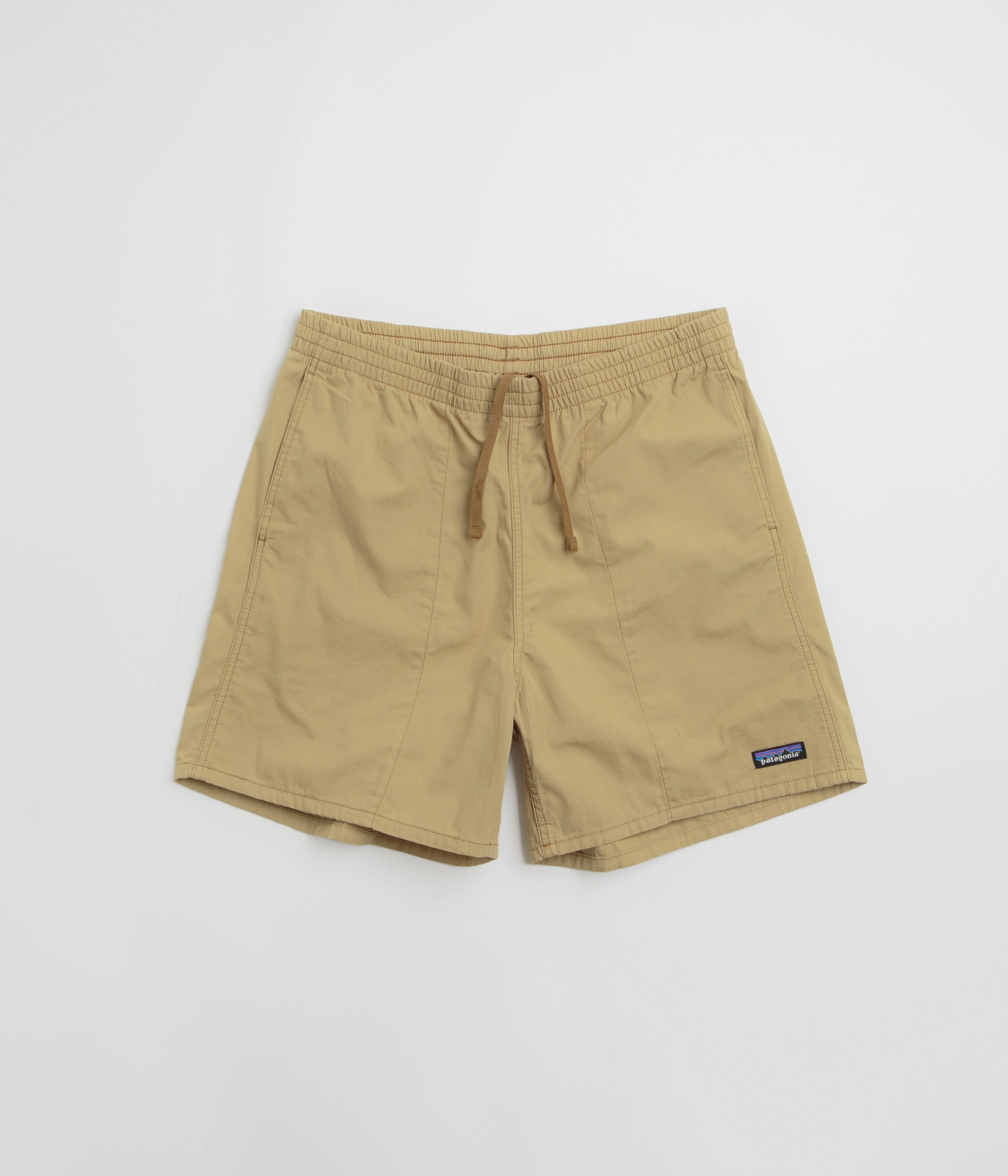 Compression Lining Patagonia Funhoggers Shorts - Classic Tan