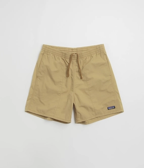 Compression Lining Patagonia Funhoggers Shorts - Classic Tan