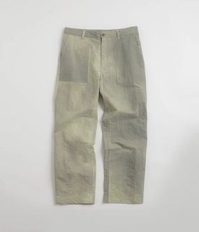 Norse Projects Lukas Relaxed Wave Dye Pants - Clay Workwear Classic Elegance