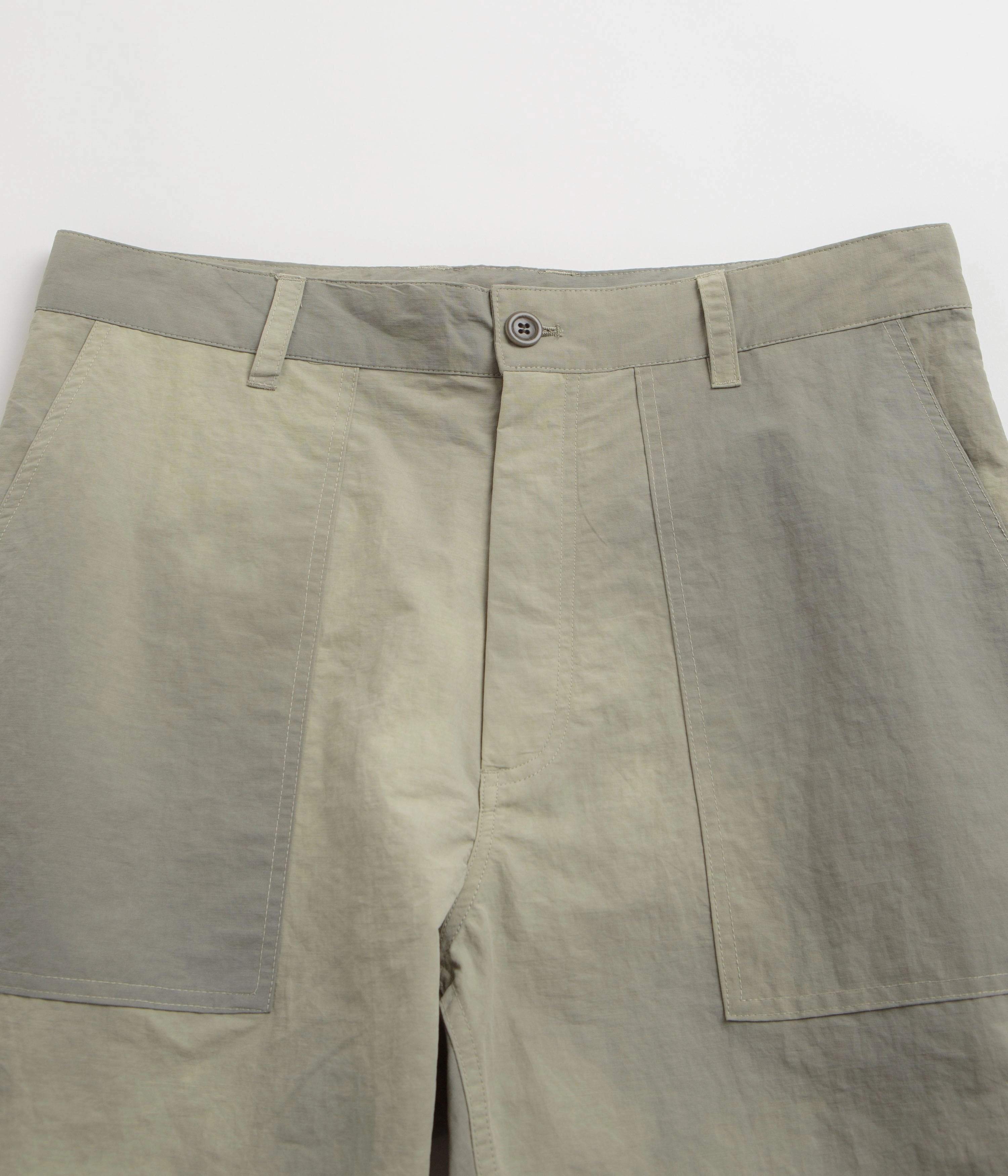 Pocket Reinforcement High Rise Norse Projects Lukas Relaxed Wave Dye Pants - Clay