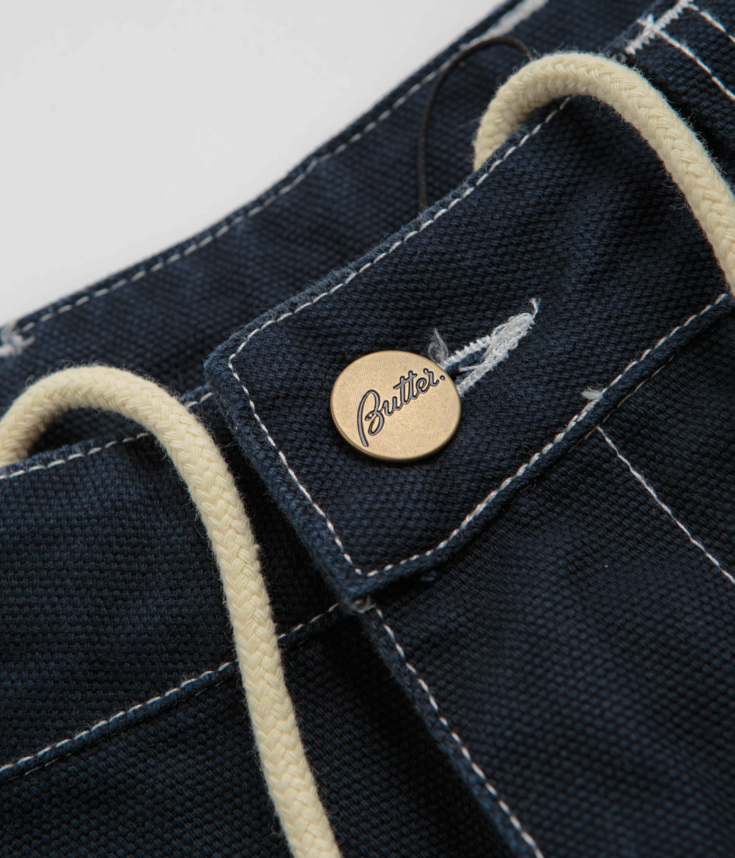 FlexibleKneePanels Formal Look Butter Goods Work Pants - Navy