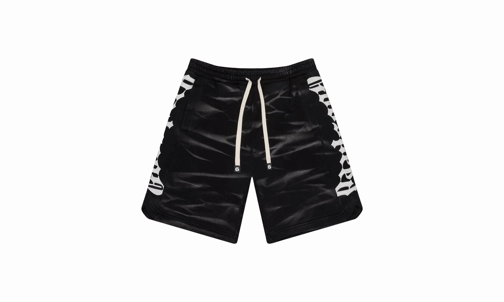 Leader Fit UV Protection CourtSide Shorts "Black Tie Die"