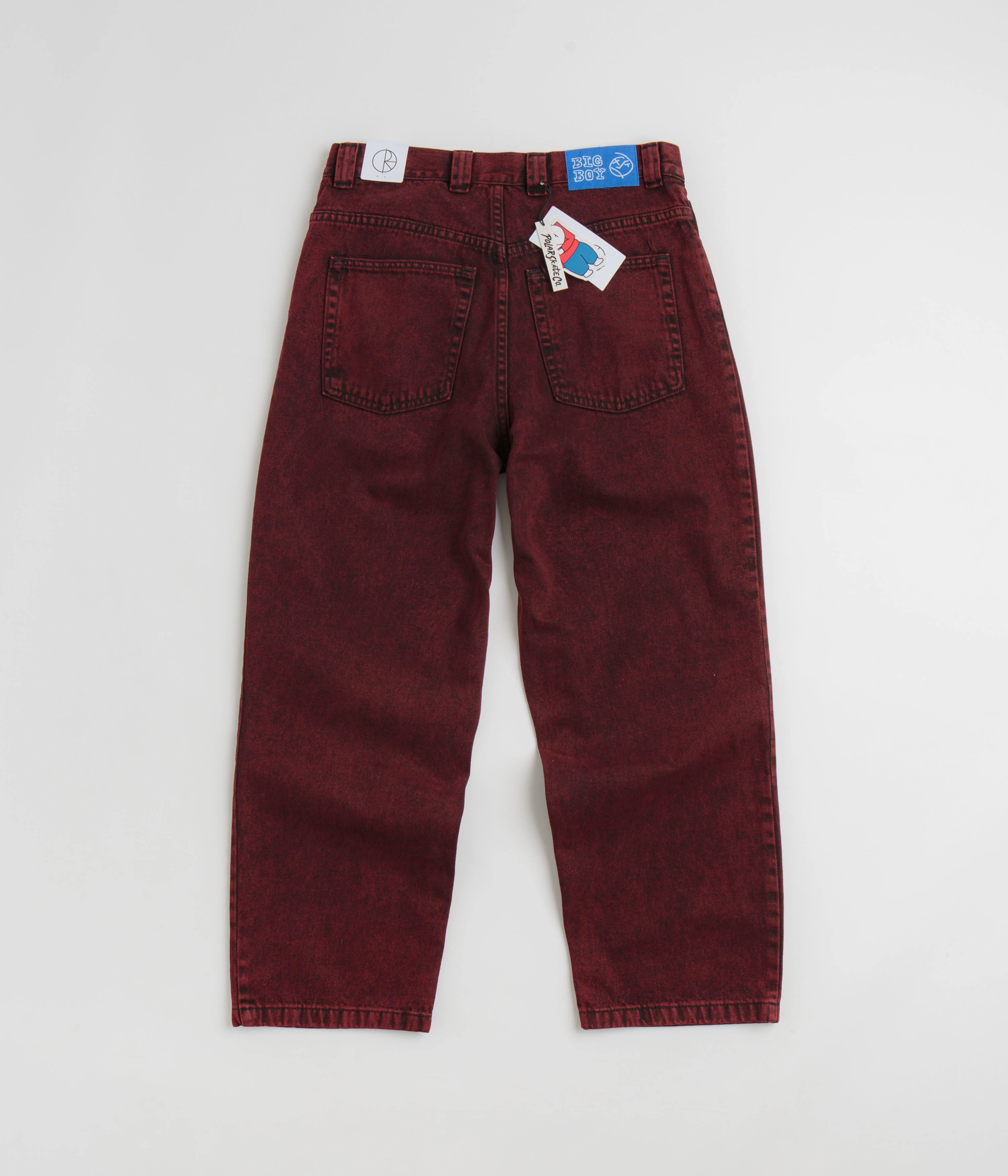 Polar Big Boy Jeans - Red Black EcoFriendlyMaterials Water-resistant