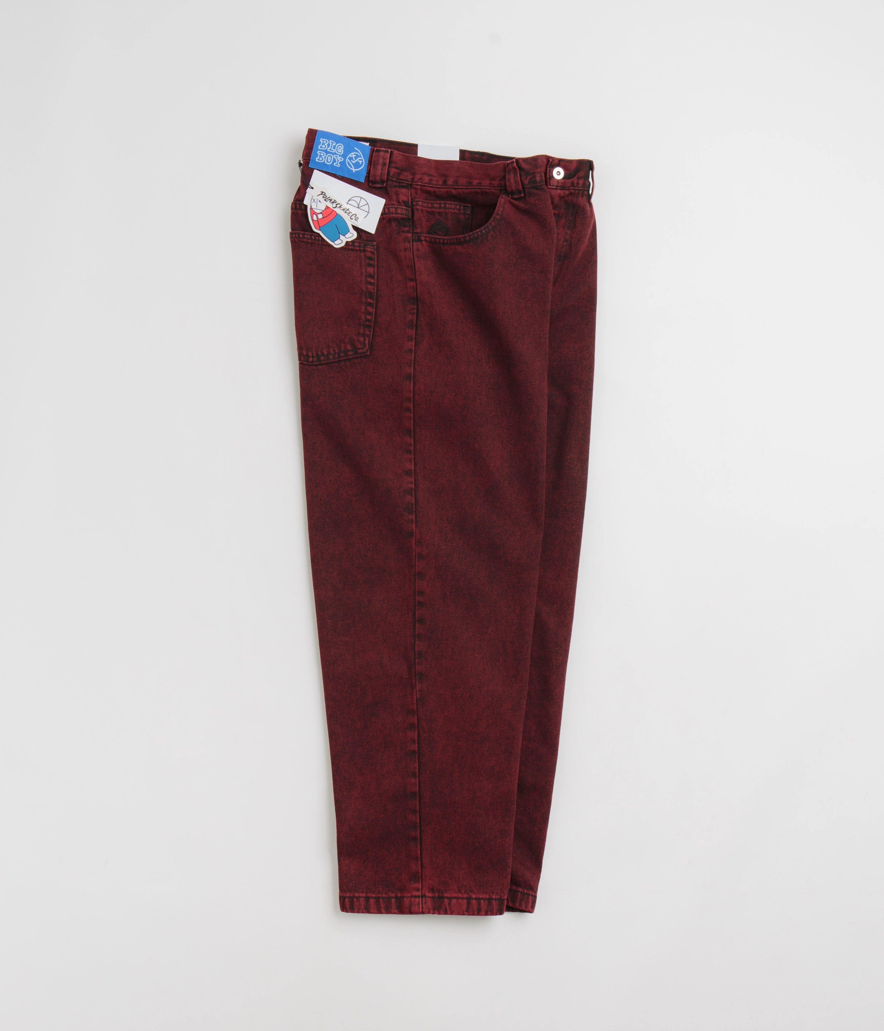 Polar Big Boy Jeans - Red Black NonIrritatingSeams stain guard