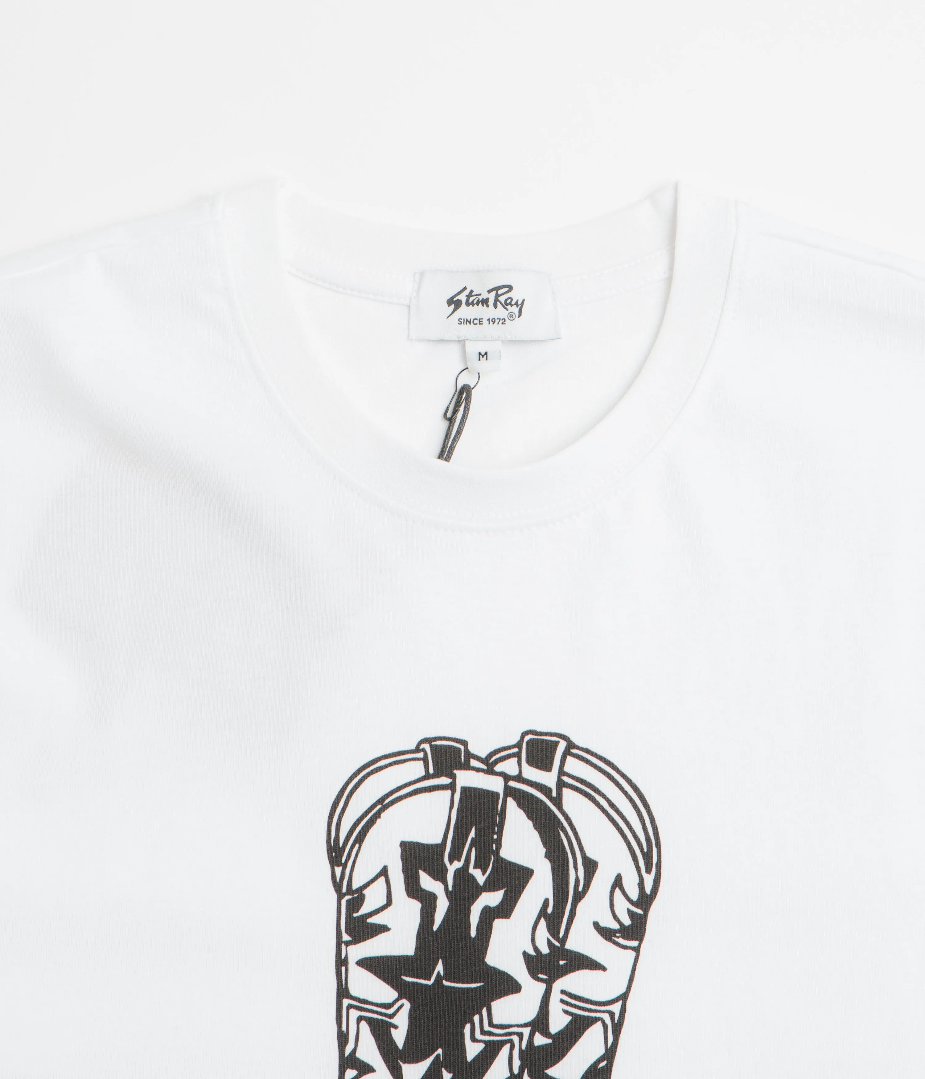 Dry climate Preppy Style Stan Ray Boots T-Shirt - White