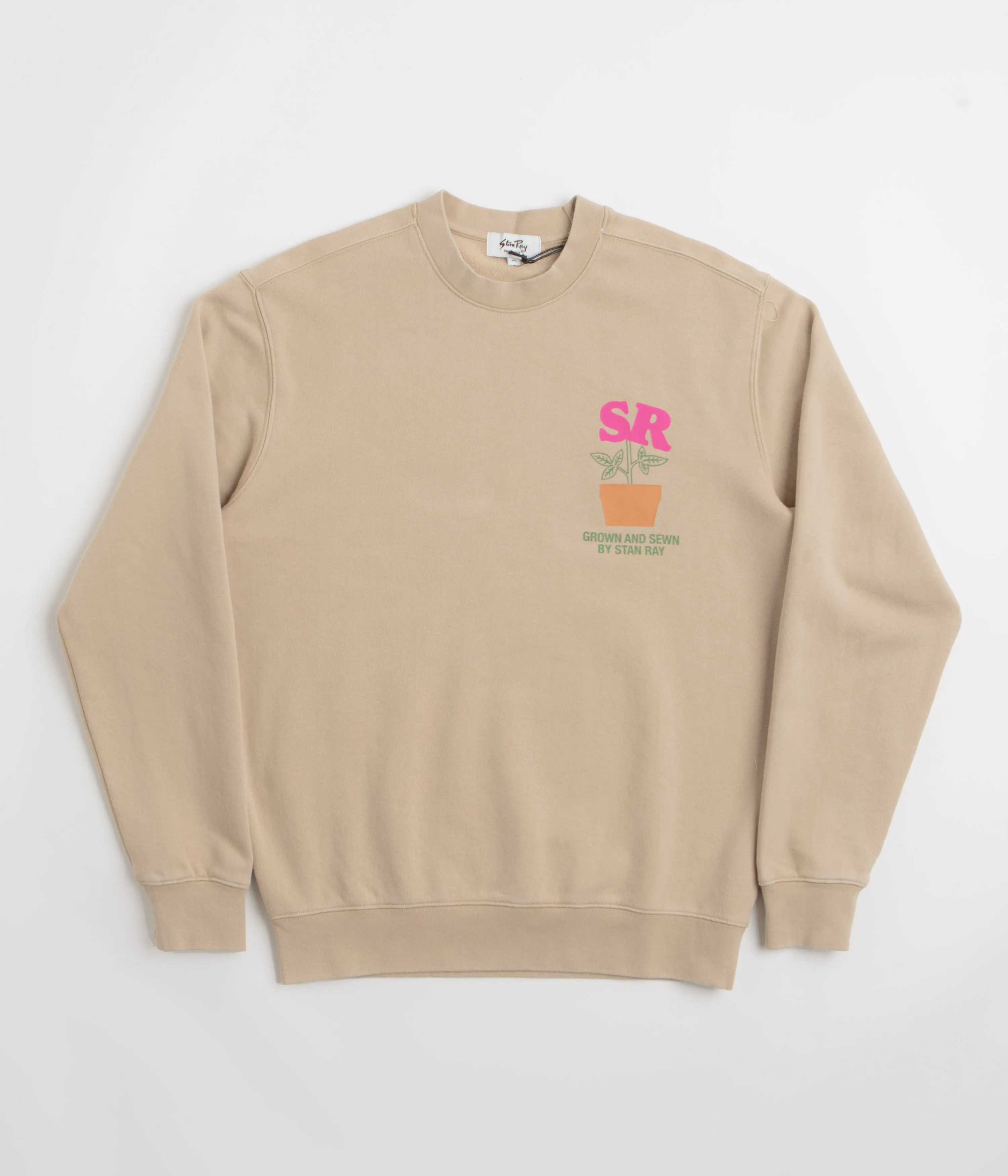 right for travel Stan Ray Dirt Crewneck Sweatshirt - Peyote