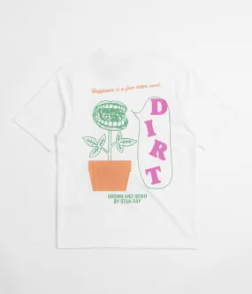 Wrinkle Resistant Finish simple accessories Stan Ray Dirt T-Shirt - White
