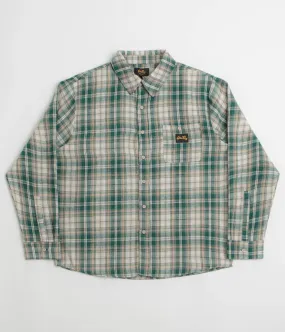 Stan Ray Flannel Shirt - Green Plaid Seasonal Wardrobe Lakeside Relaxation