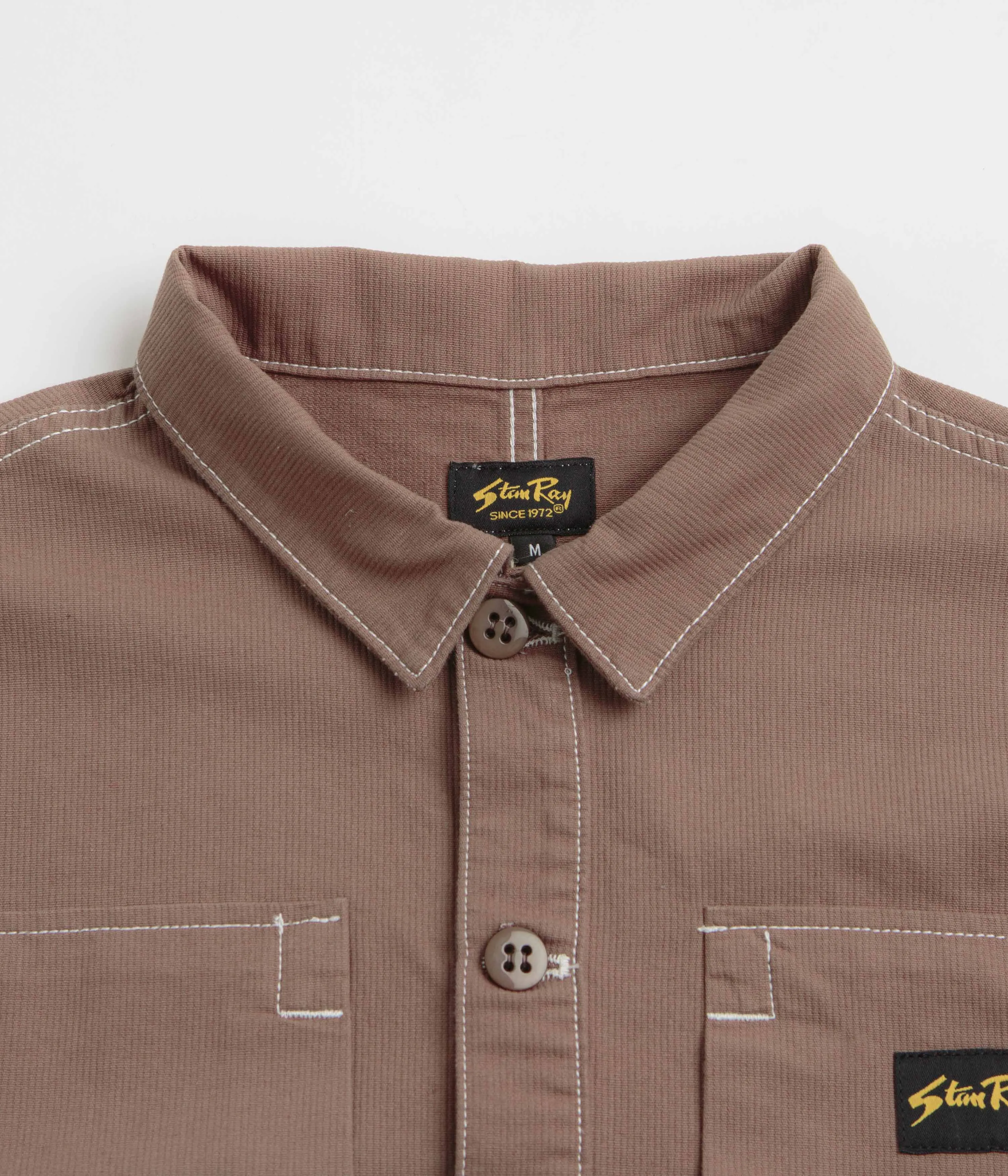 Stan Ray Painters Pop Over Shirt - Acorn Bedford Mature Elegance Non Chafe Seams