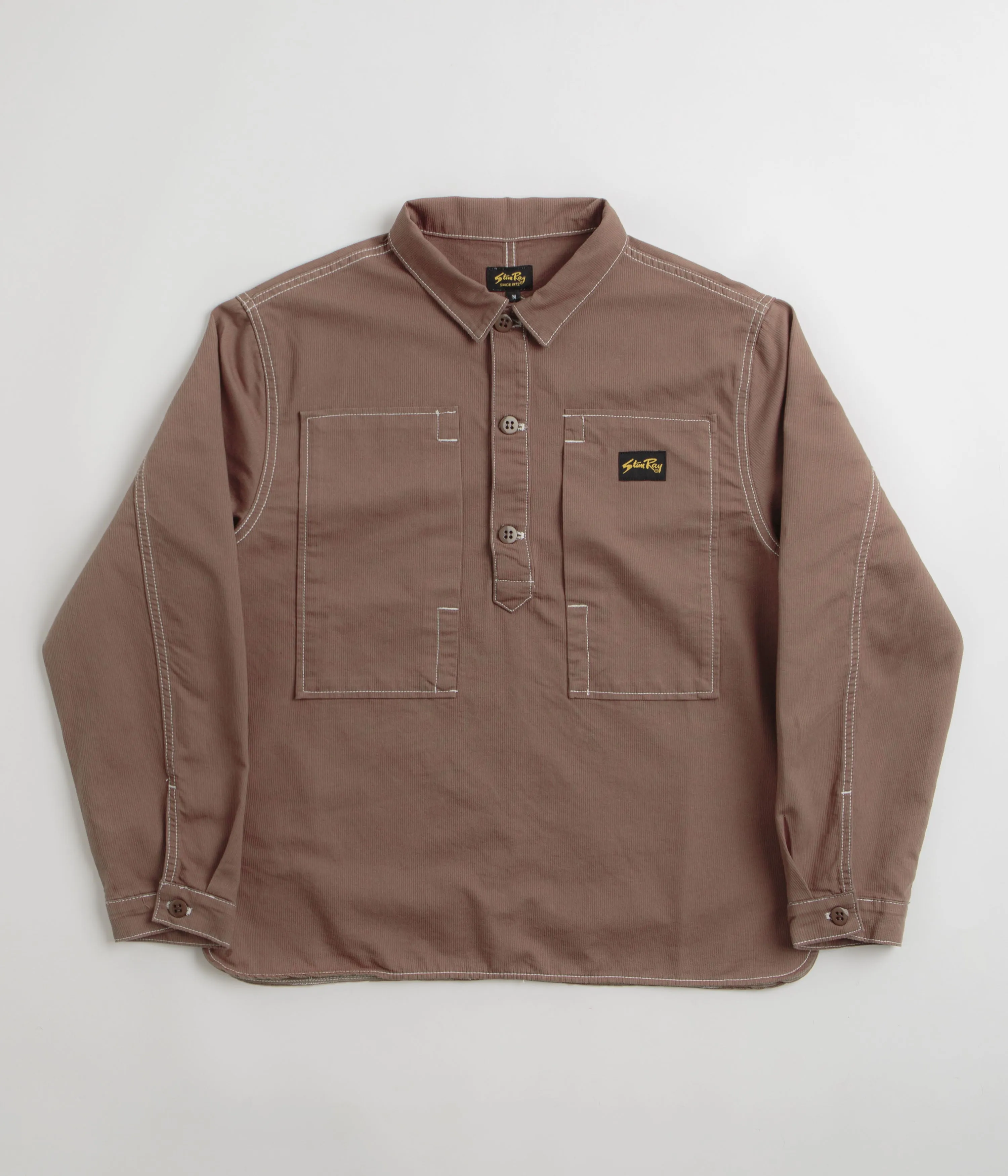 All-Weather Ready Summer Must-have Stan Ray Painters Pop Over Shirt - Acorn Bedford