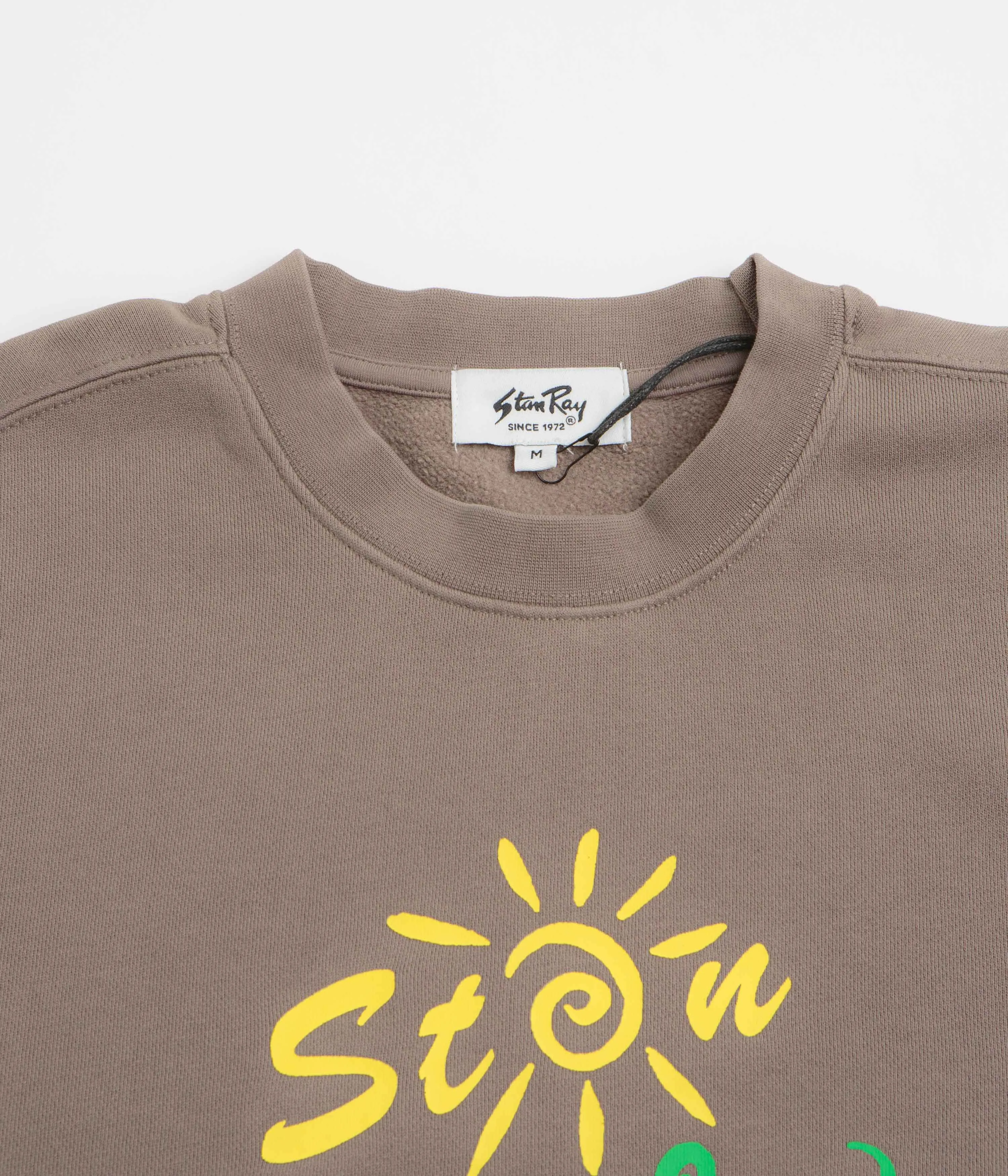 Stan Ray Ray Vine Crewneck Sweatshirt - Shale product floral delicacy