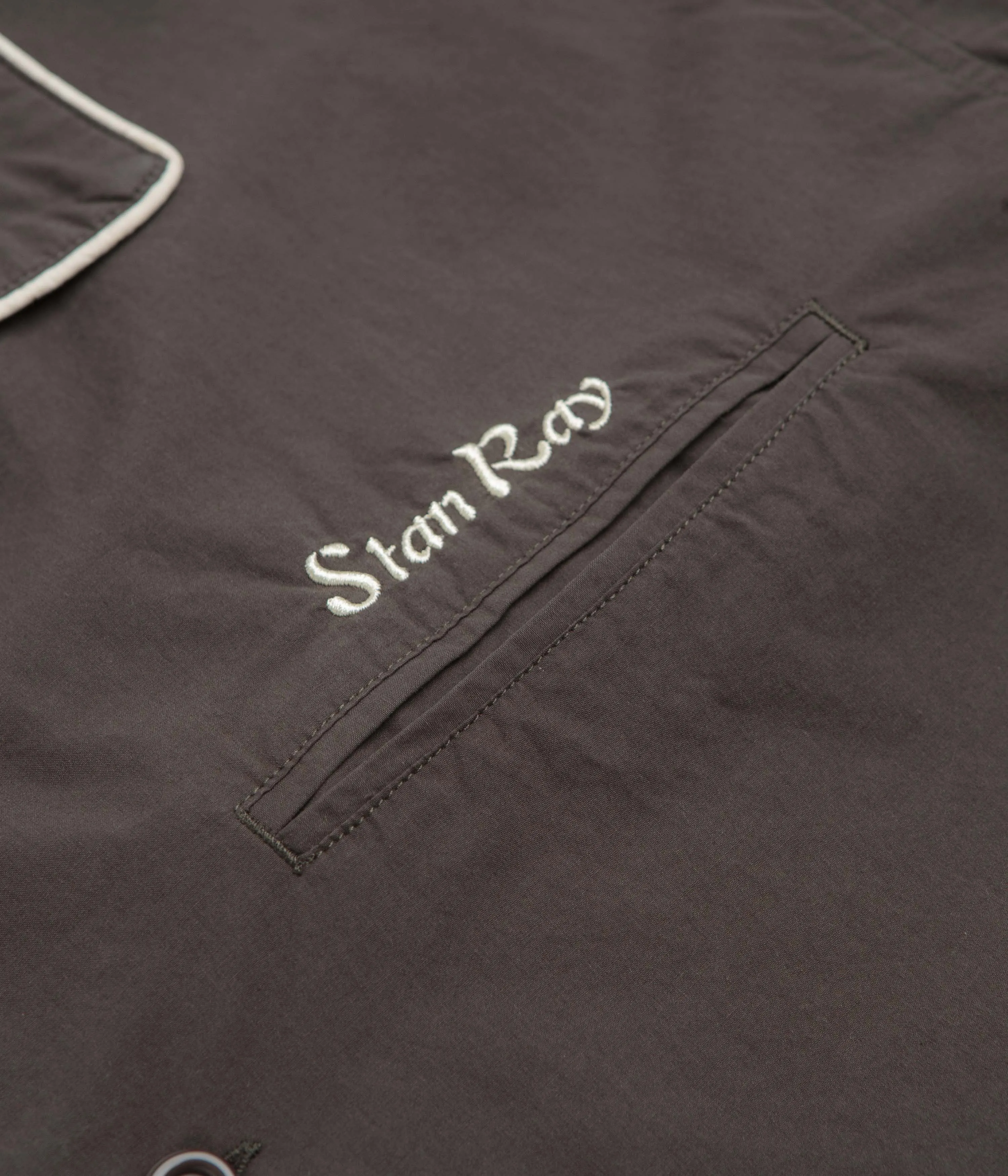 Stan Ray Short Sleeve Bowling Shirt - Black Cocktail Party Gender Neutral
