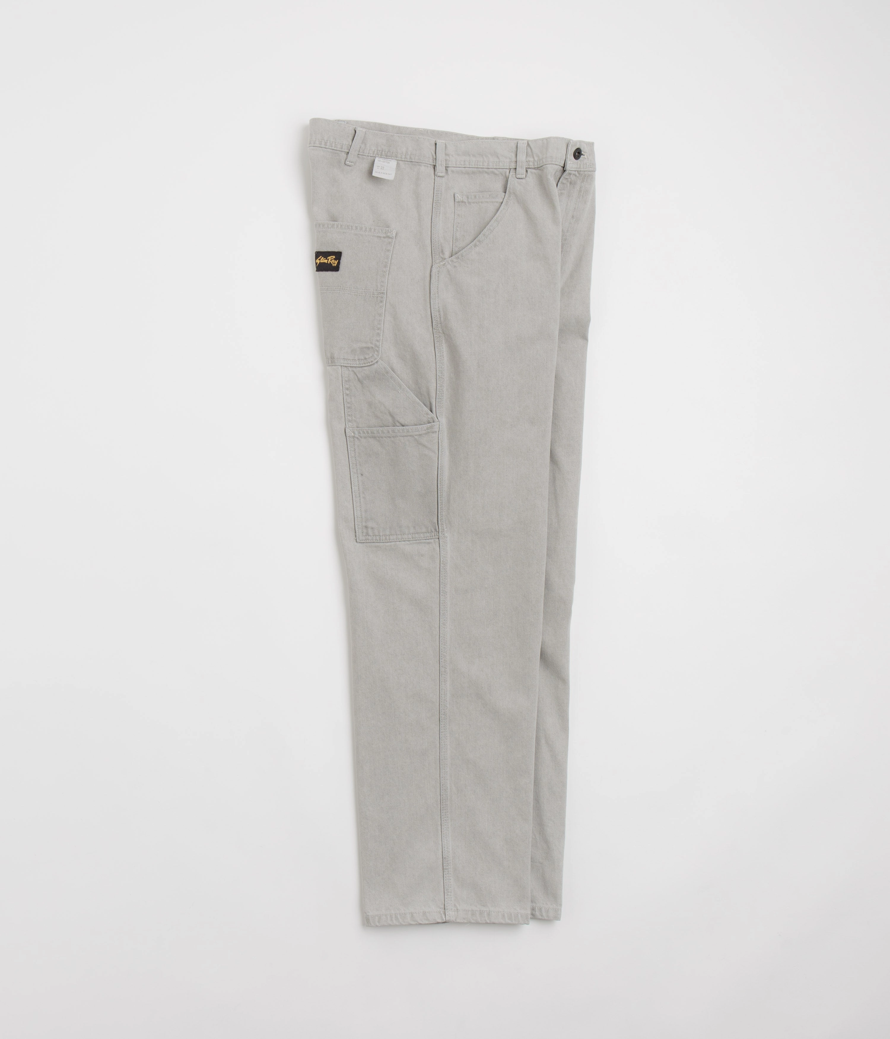 Stan Ray Big Job Painter Pants - Faded Grey Denim Travel Ready