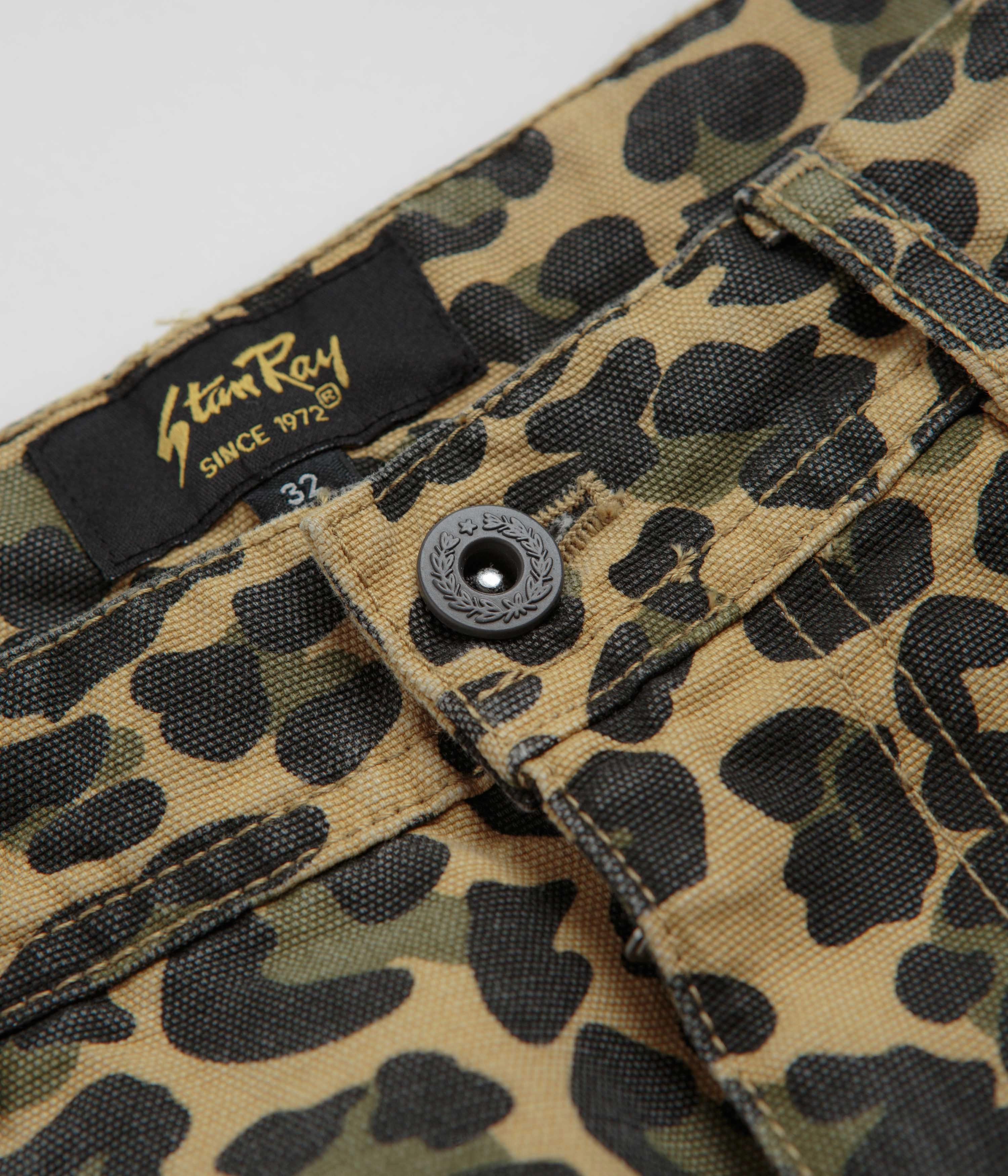 Stan Ray Big Job Painter Pants - Leopard Camo Yoga Ready