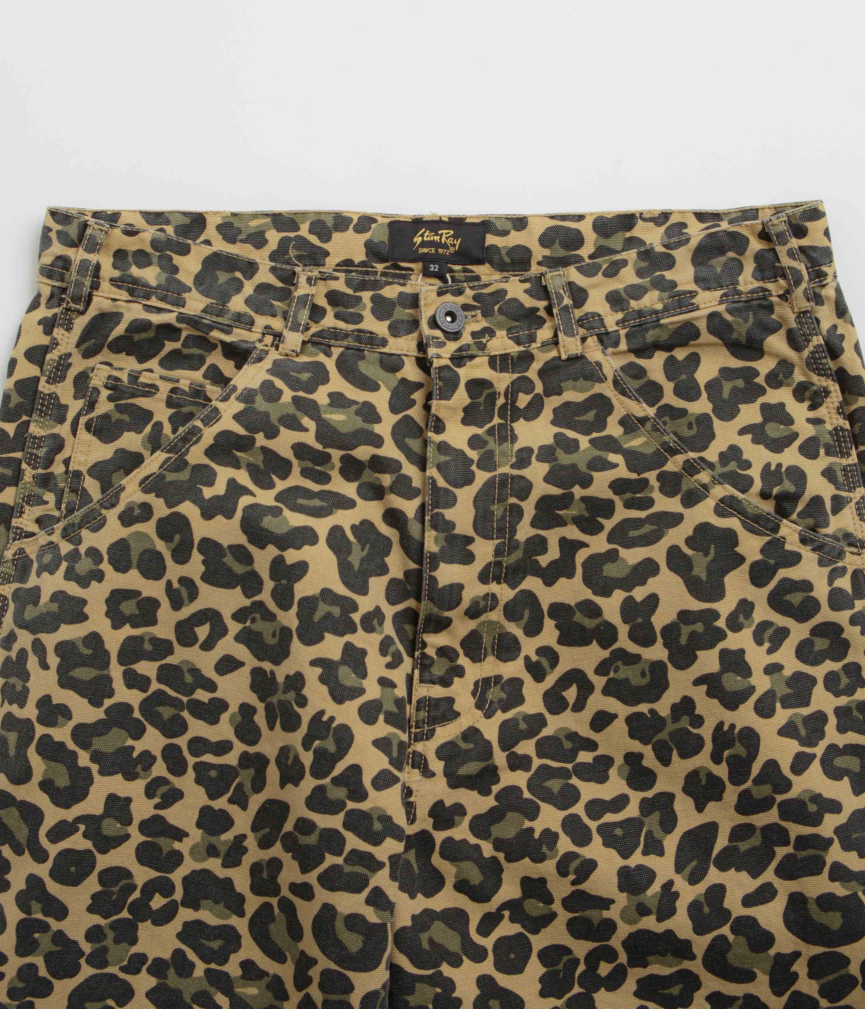 Stan Ray Big Job Painter Pants - Leopard Camo TaperedLeg Tapered leg