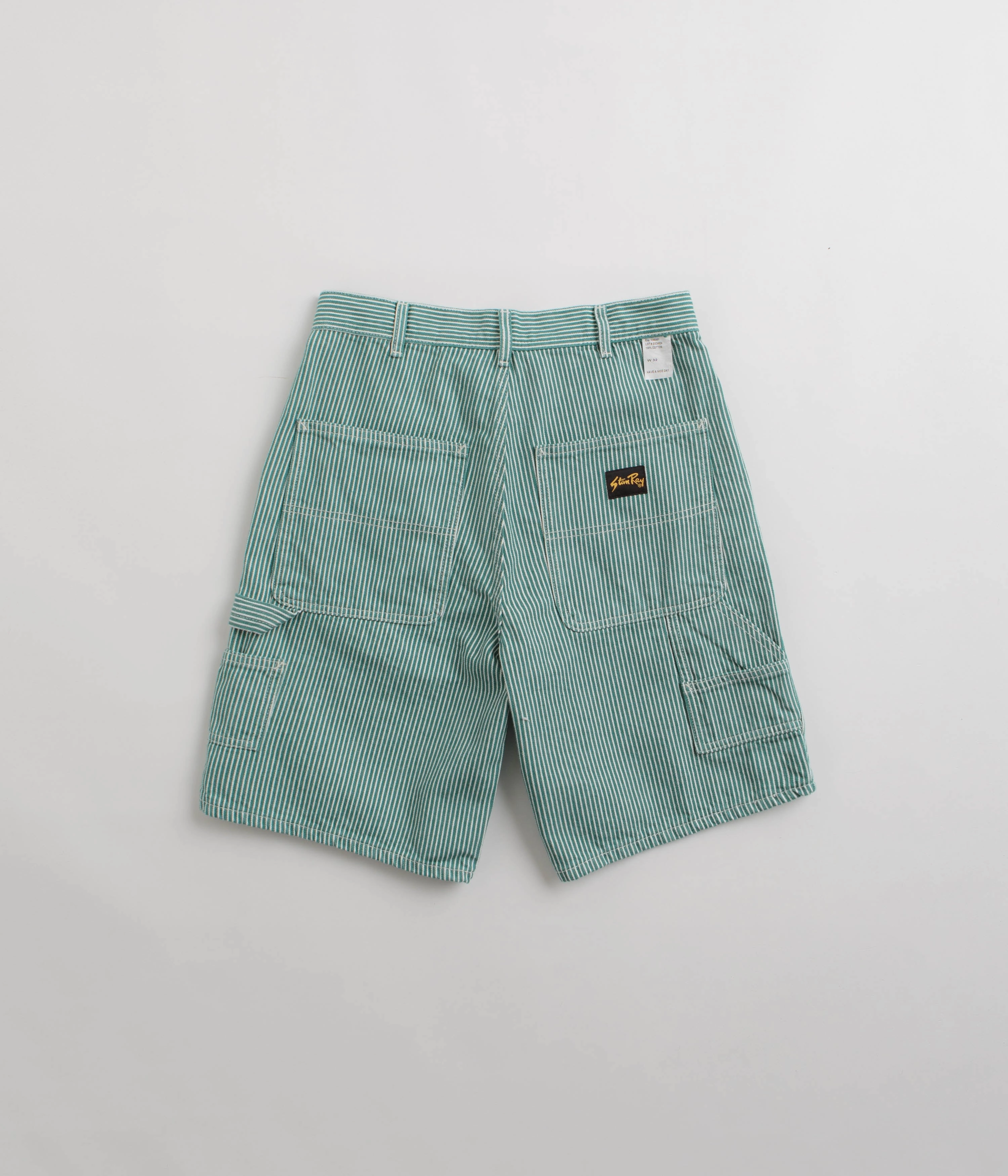 Anti Chafe Seamless Stan Ray Big Job Shorts - Agave Stone Hickory