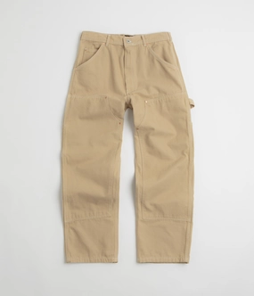 Stan Ray Double Knee Pants - Khaki Duck Cool Weather HypoallergenicFabric