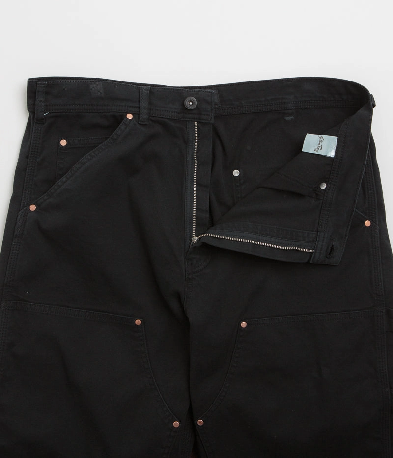 Stan Ray Double Knee Pants - Washed Black Duck Moisture Lock Technology