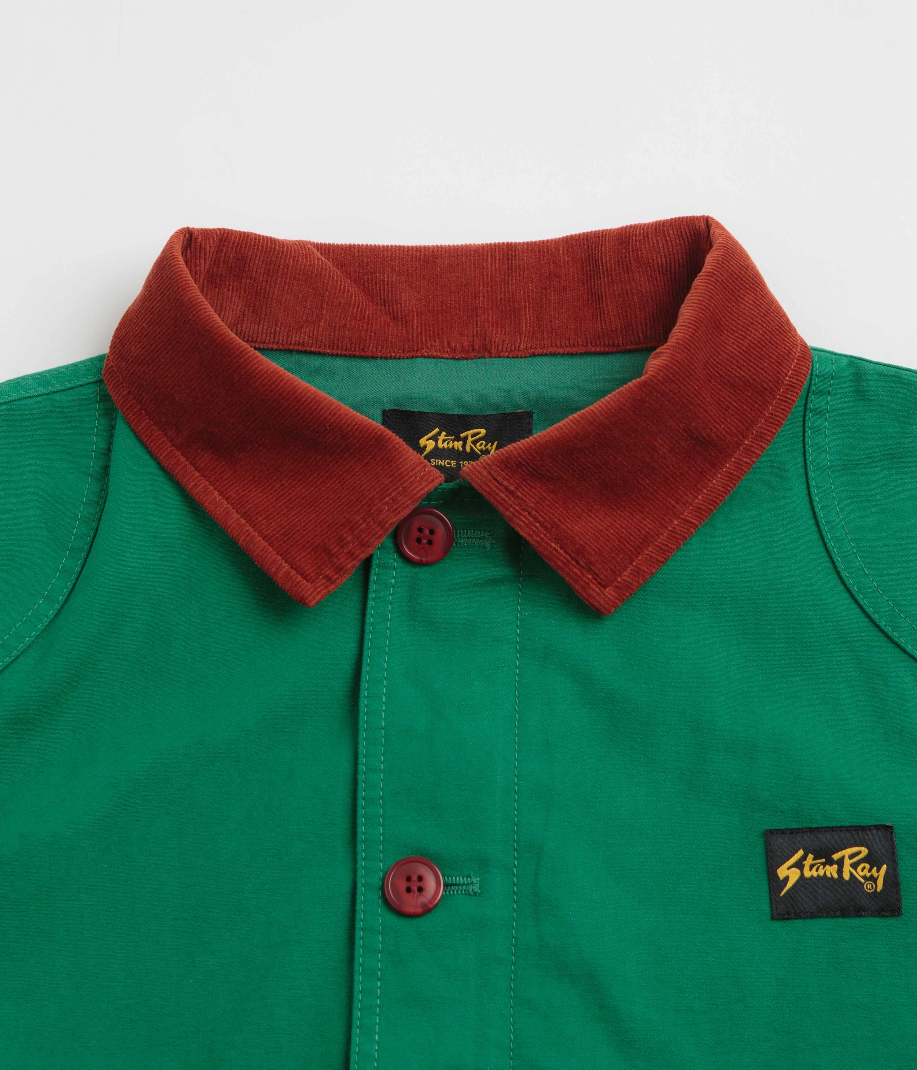 Stan Ray Hunters Jacket - Racing Green Half Panama Seasonal Function popular among teenagers