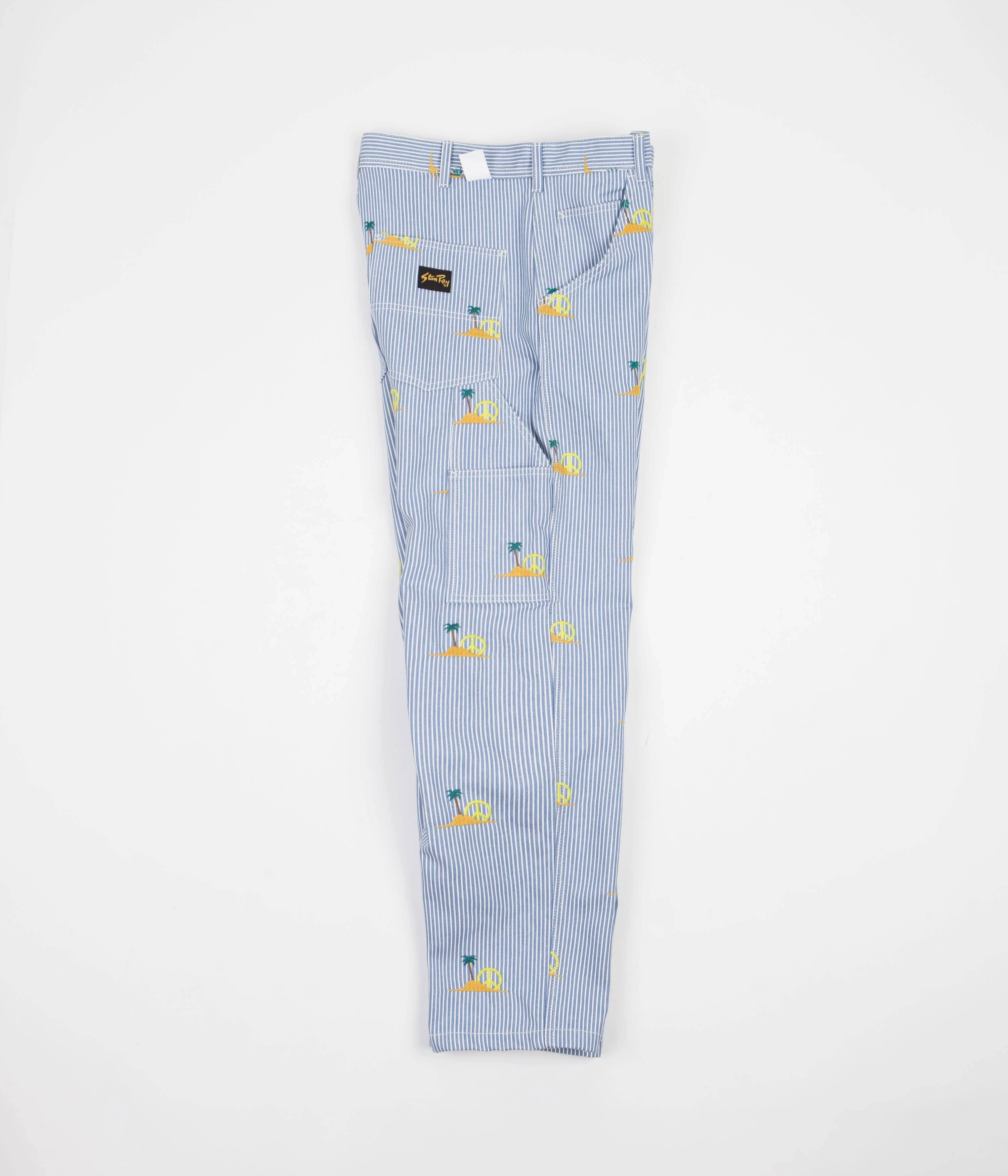 Stan Ray OG Painter Pants - Palm Hickory Lightweight Weave Raw edge