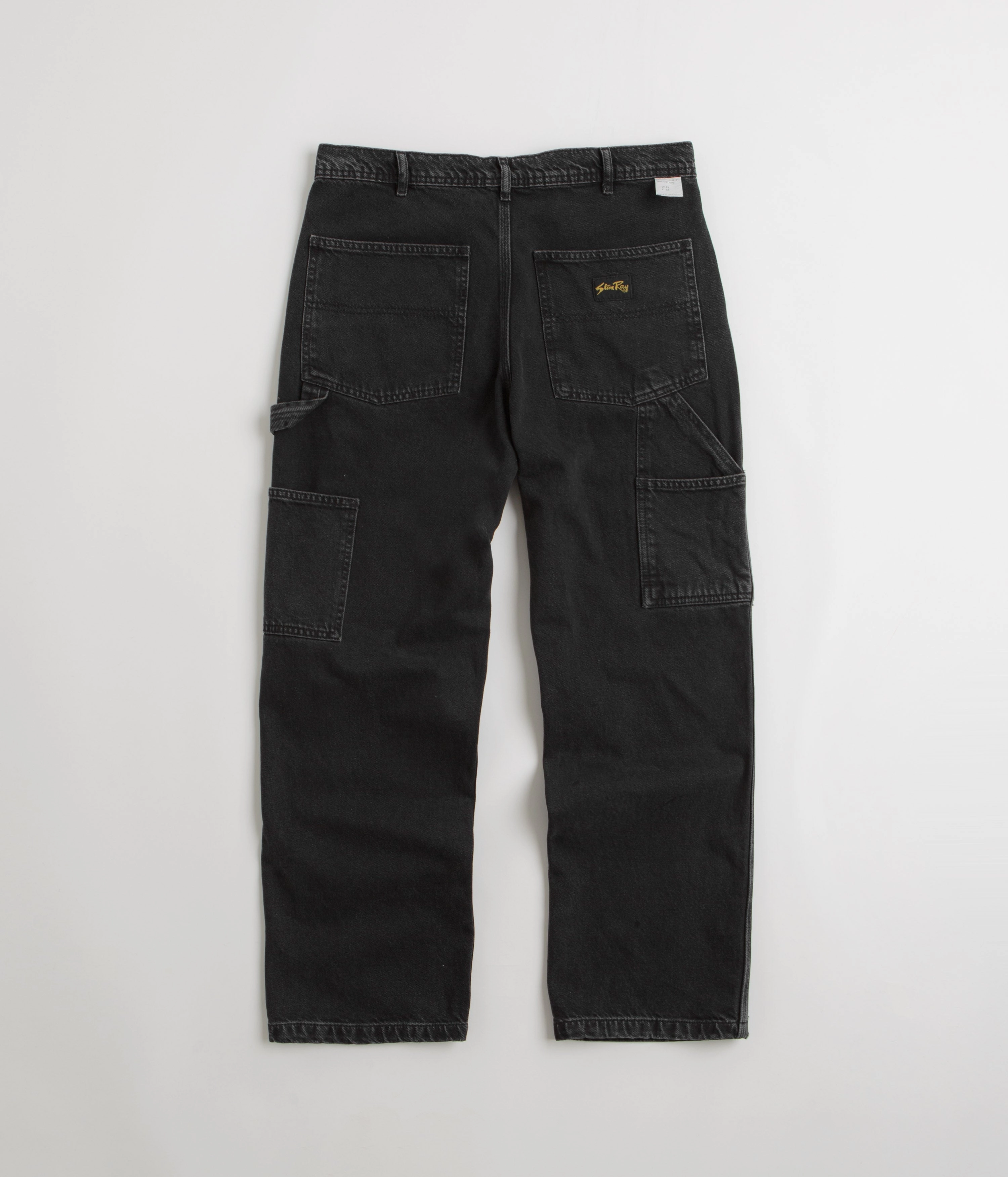 Slim Design Stan Ray OG Painter Pants - Stonewashed Black Denim