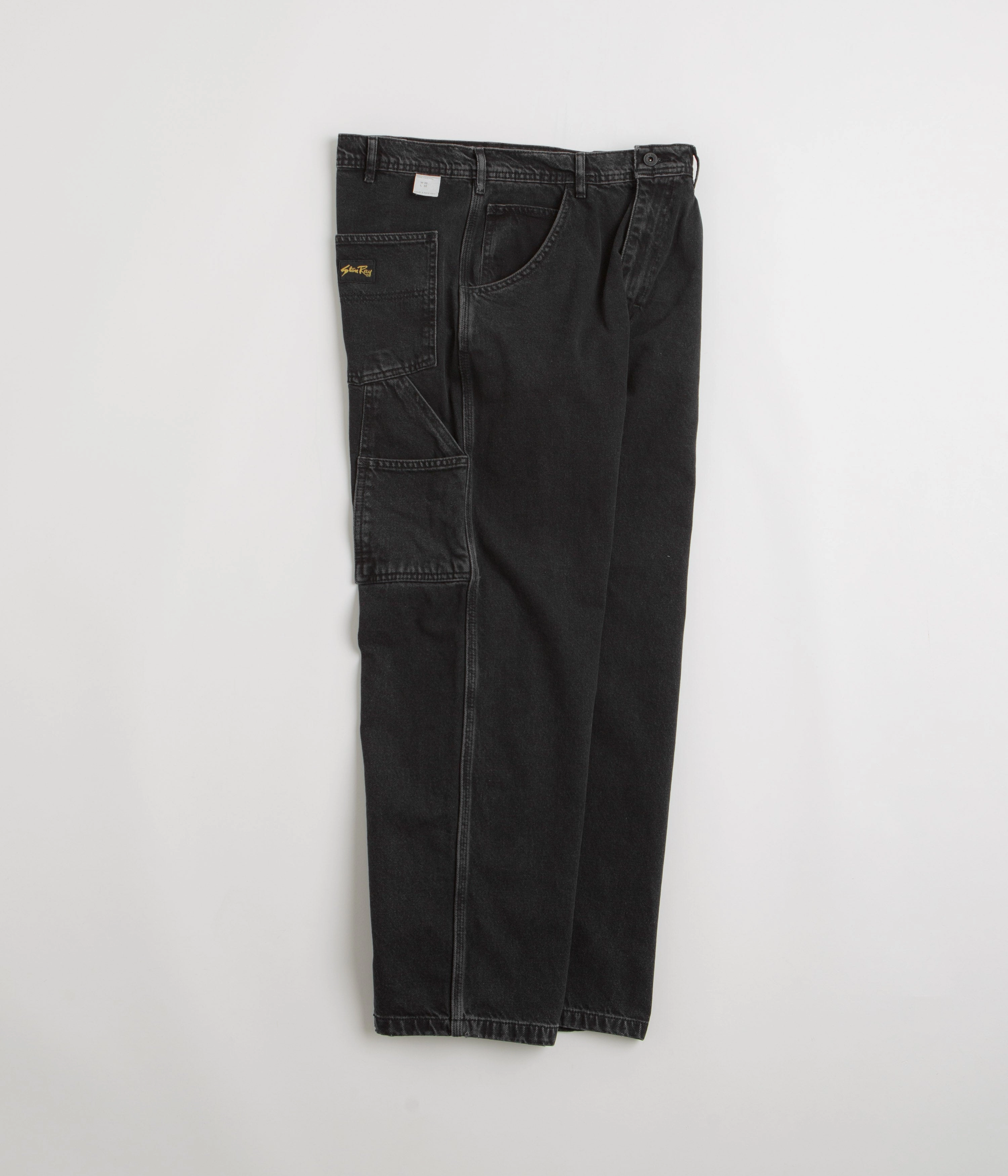 Stan Ray OG Painter Pants - Stonewashed Black Denim Snag Free Fabric Classic Fit