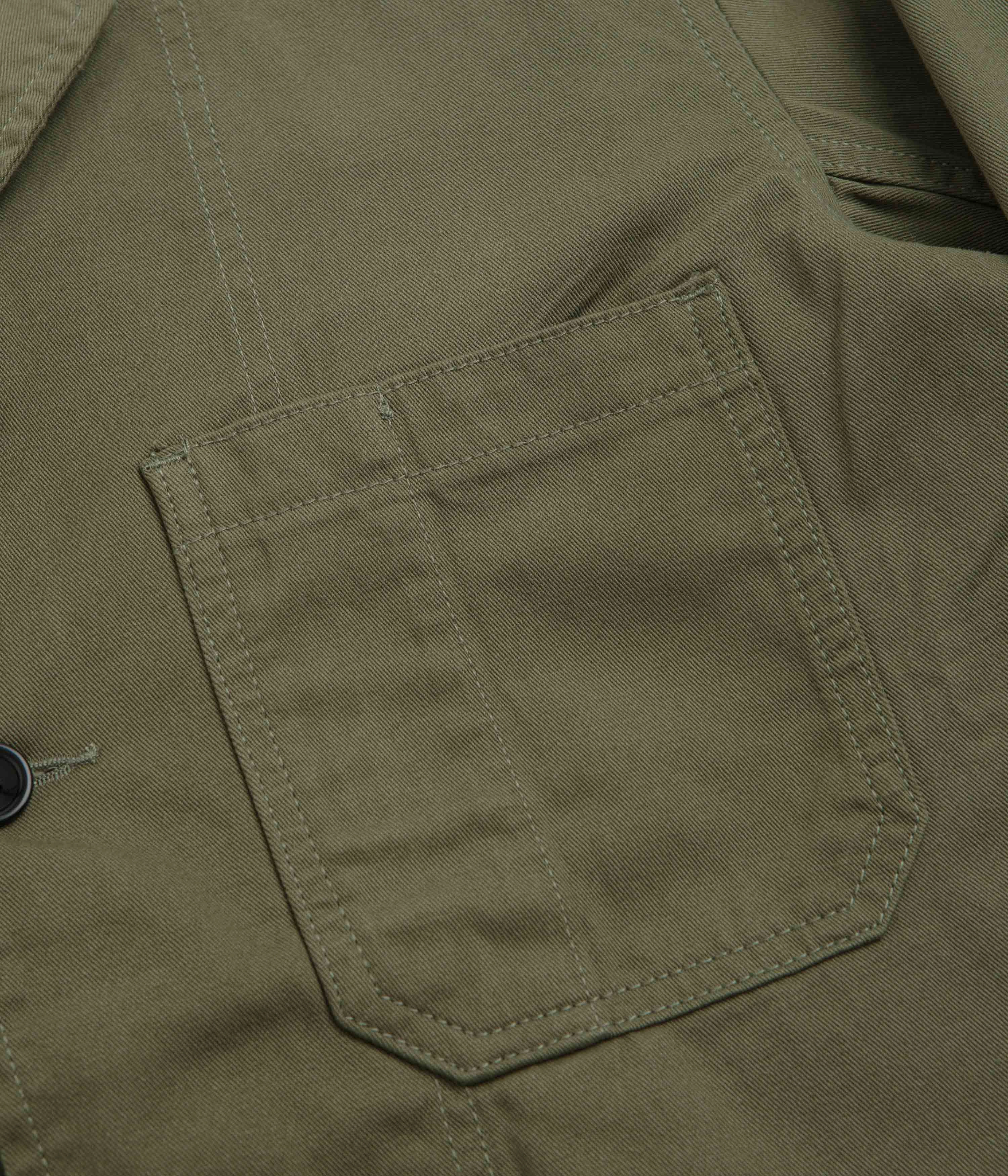Service Works Drill Server Suit Jacket - Olive Opinion