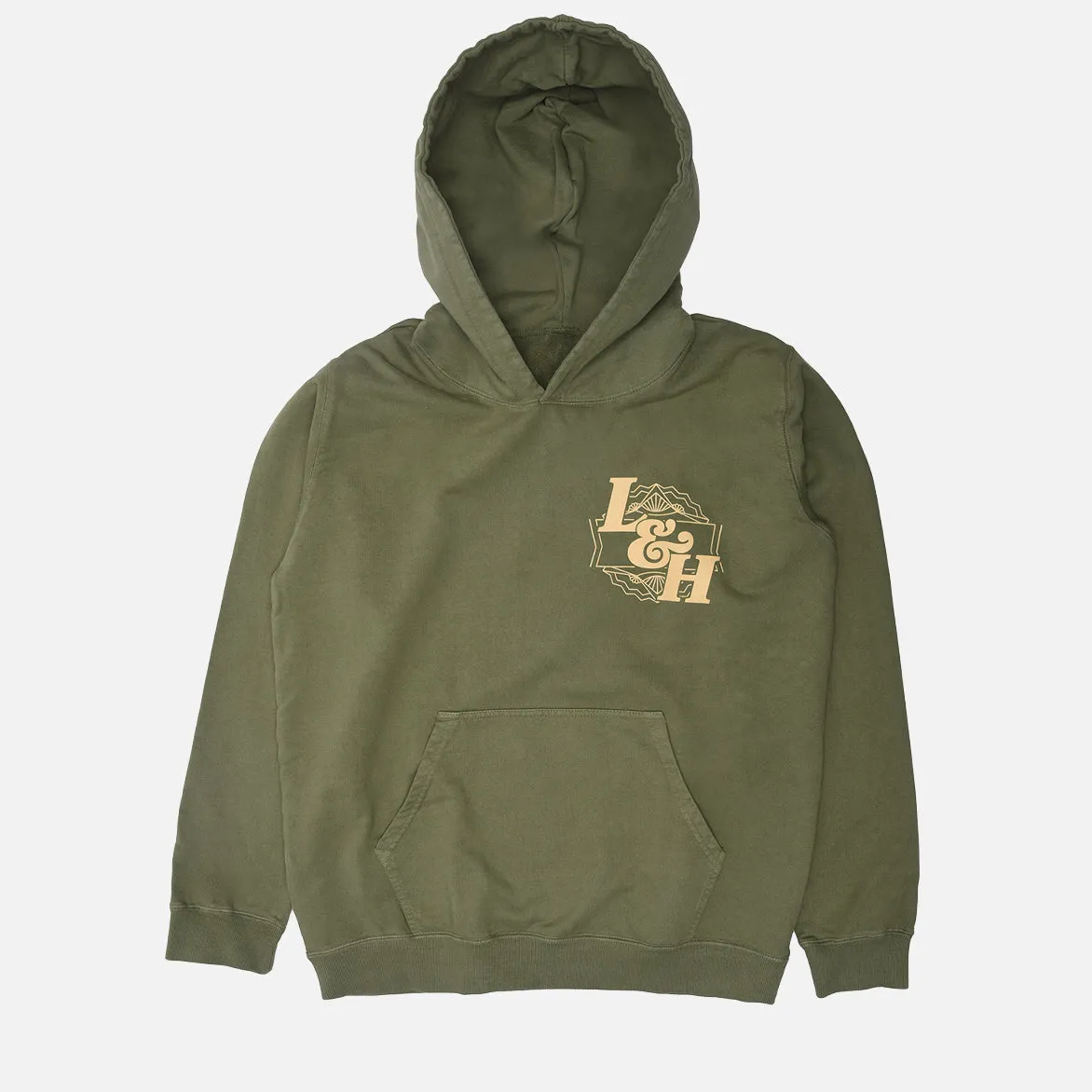 STANDARD ISSUE FOR LAPSTONE HOODIE "BROCCOLI" QuickDryTechnology