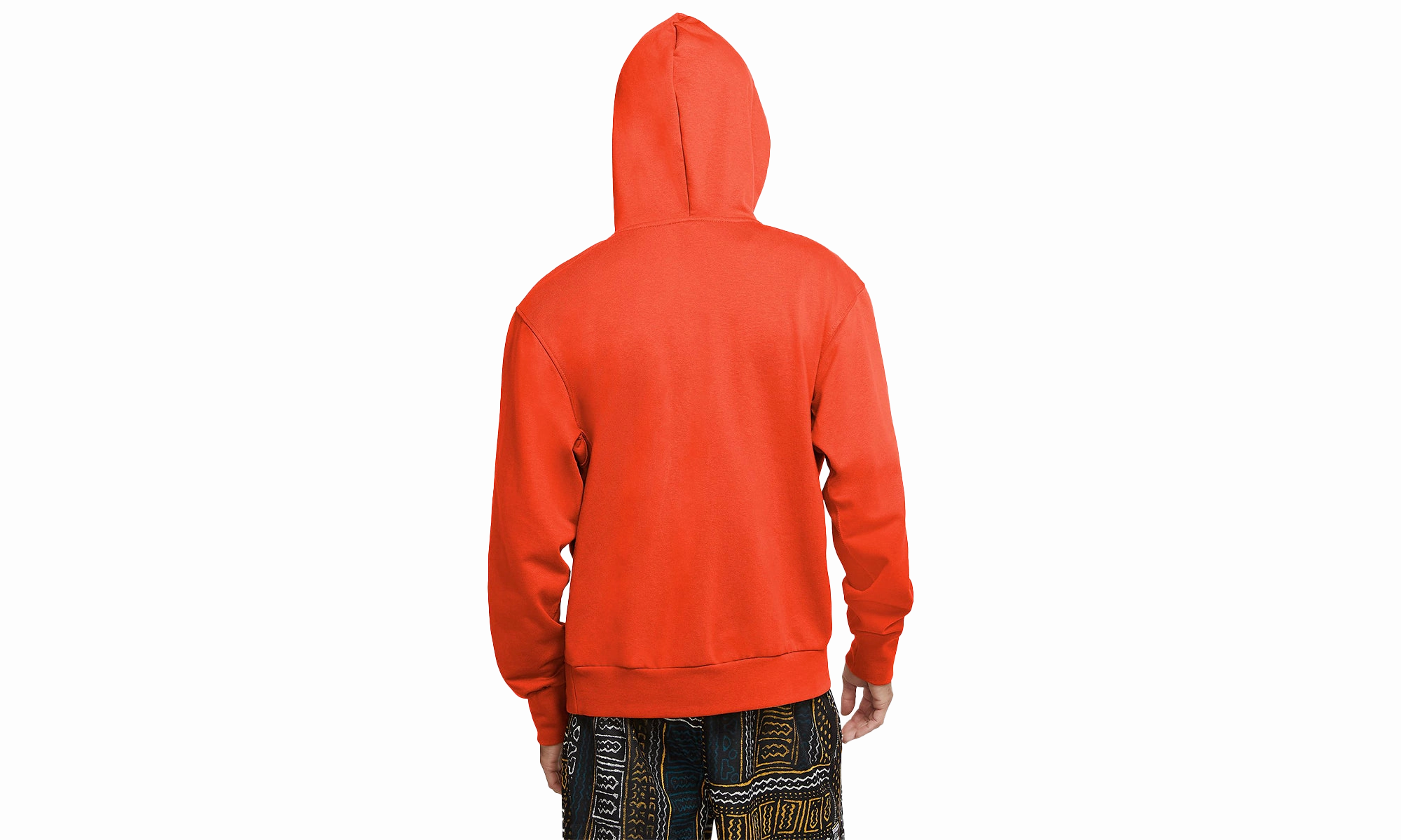 Standard Issue Basketball Pullover Hoodie "Orange/White"