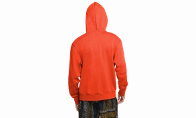 Standard Issue Basketball Pullover Hoodie "Orange/White"
