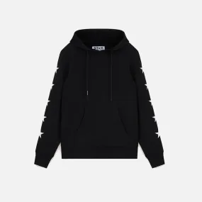 Sprint Fit Zen Glow STAR REGULAR HOODIE ALIGHIERO - BLACK