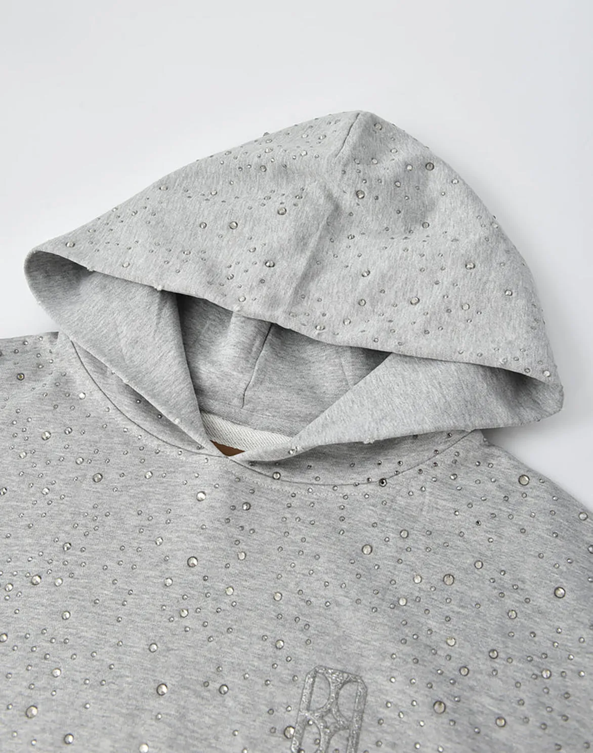 STARRY SKYDIAMOND HOODIE - GREY World Tone