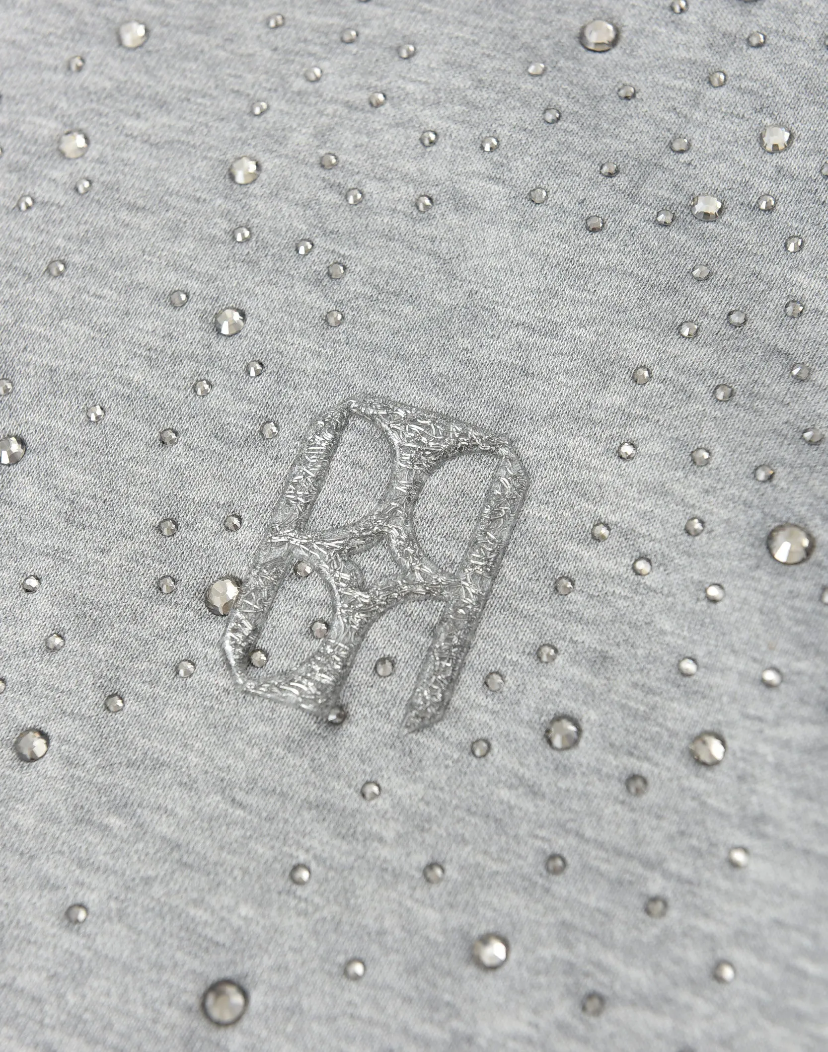 Soft Lining MoistureWicking Technology STARRY SKYDIAMOND HOODIE - GREY