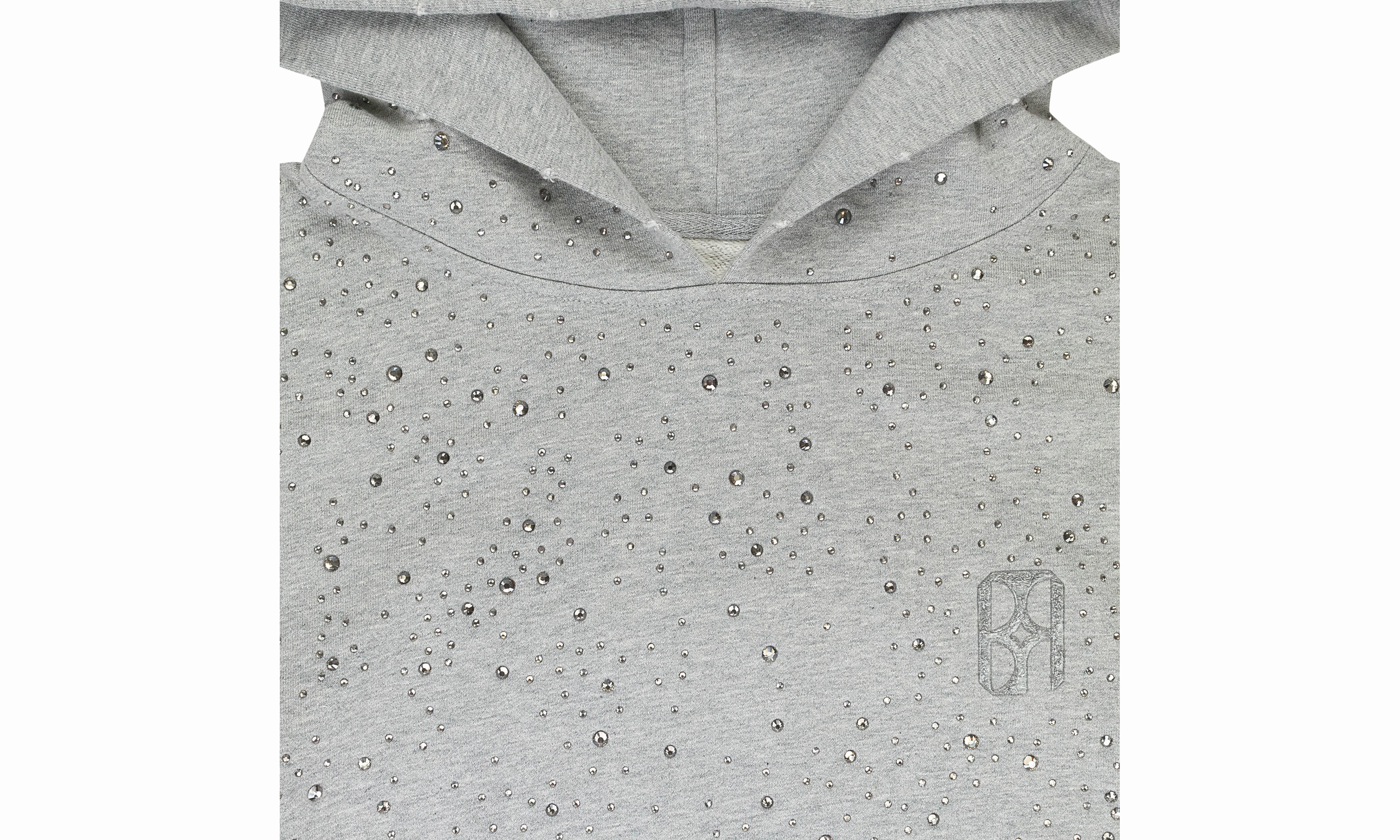 STARRY SKY DIAMOND GREY HOODIE "Grey"