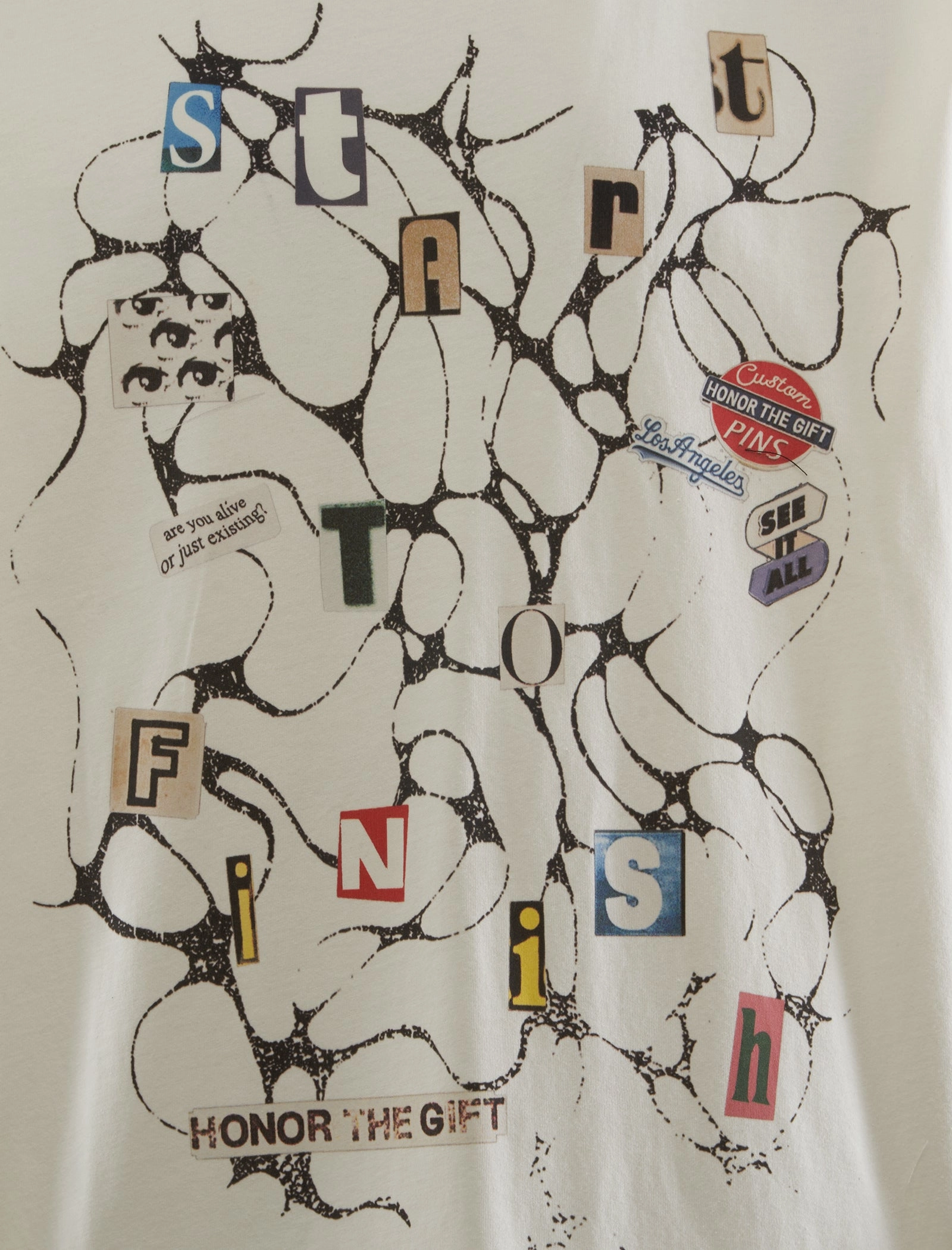 Recycled Polyester Snag Proof Weave START TO FINISH TEE