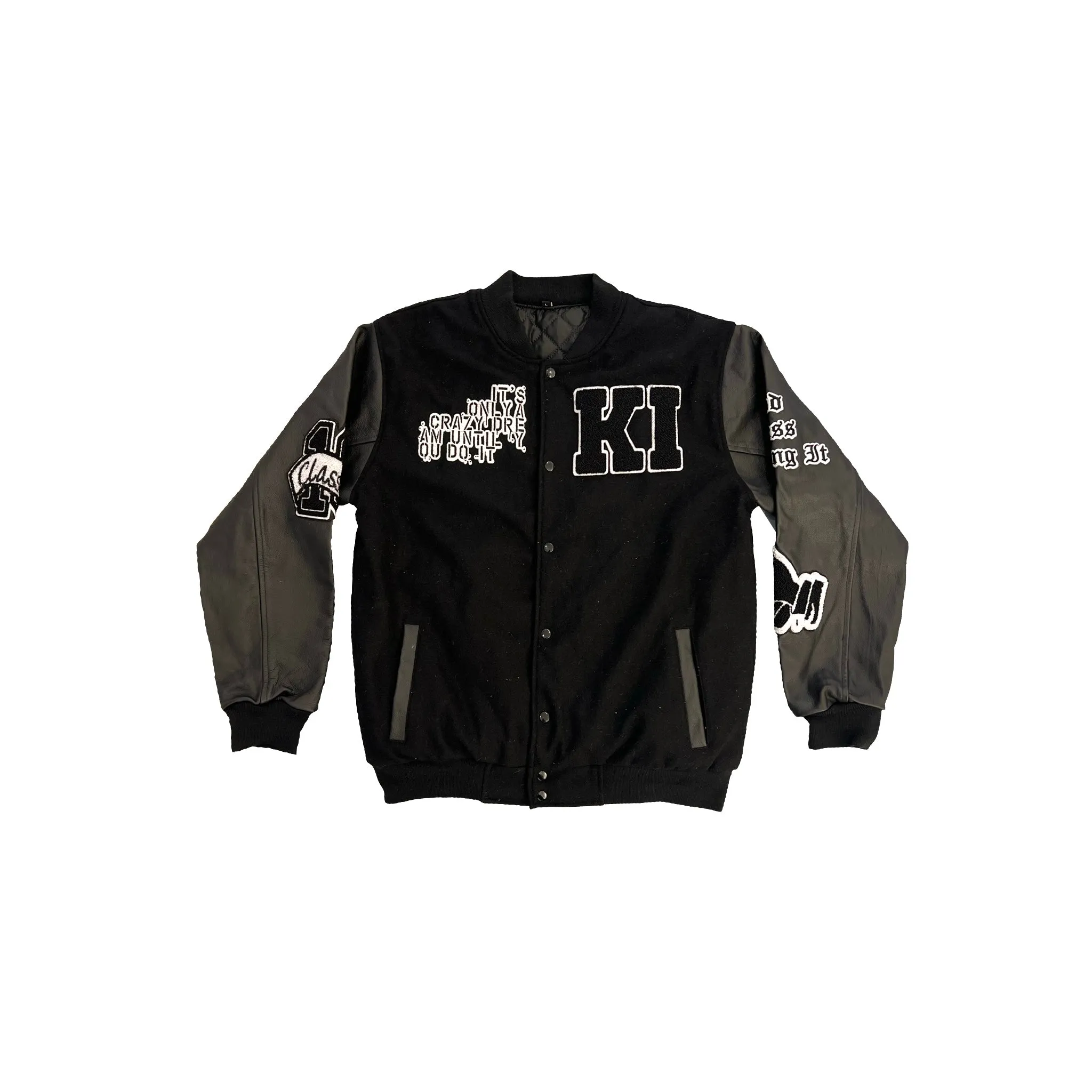 State Champions Letterman Jacket Shrink Resistant Treatment
