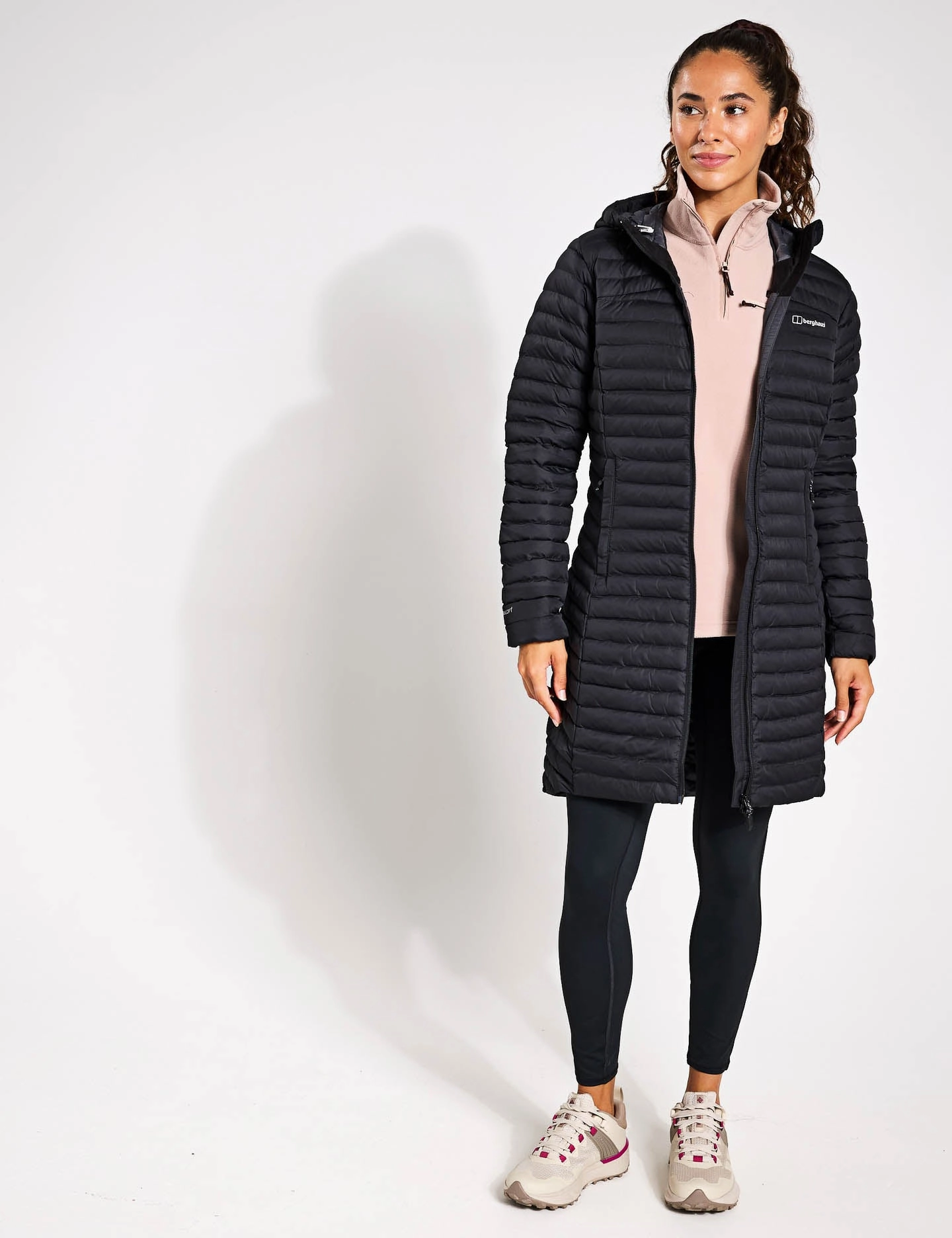 CompressionResistant Nula Micro Jacket Long - Black
