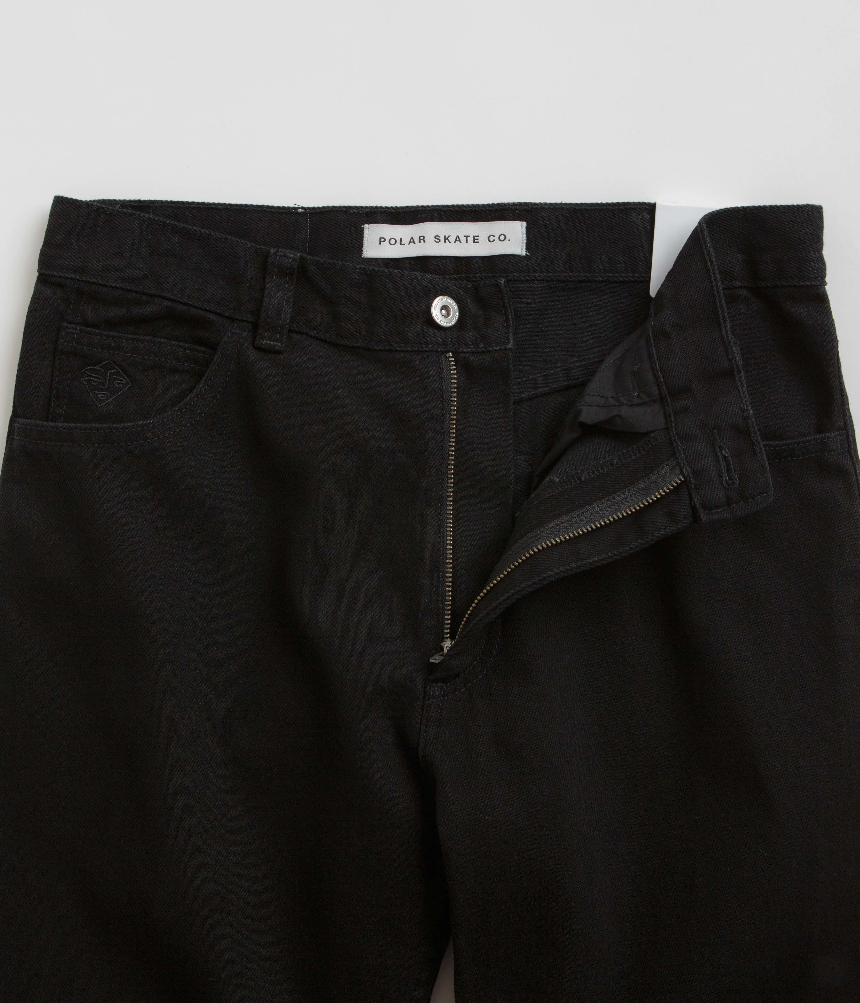 Polar 89 Jeans - Pitch Black Slim Design