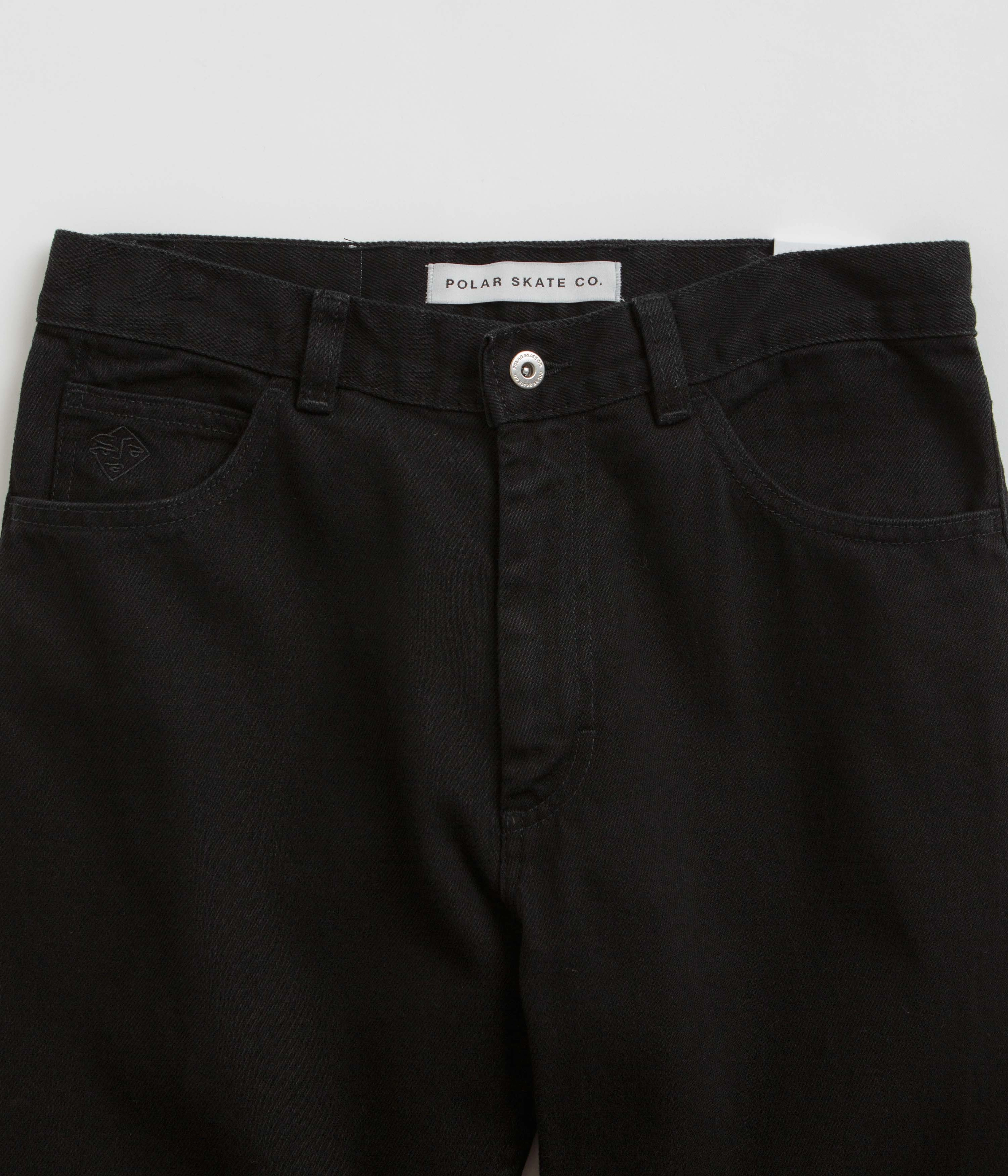 Polar 89 Jeans - Pitch Black Modern Utility Wrinkle Resistant