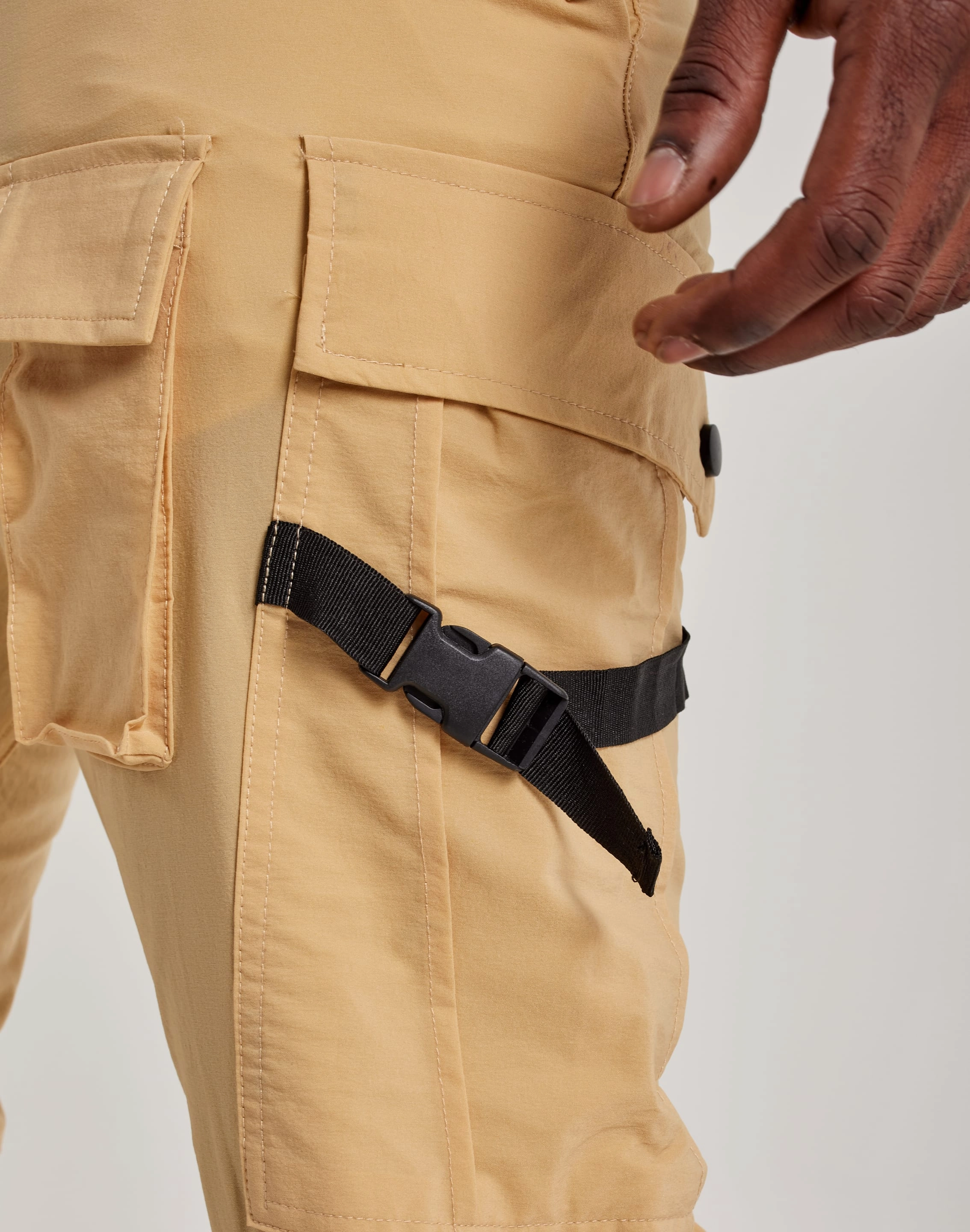 American Stitch Stretch Nylon Cargo Pants ButterySoftTexture