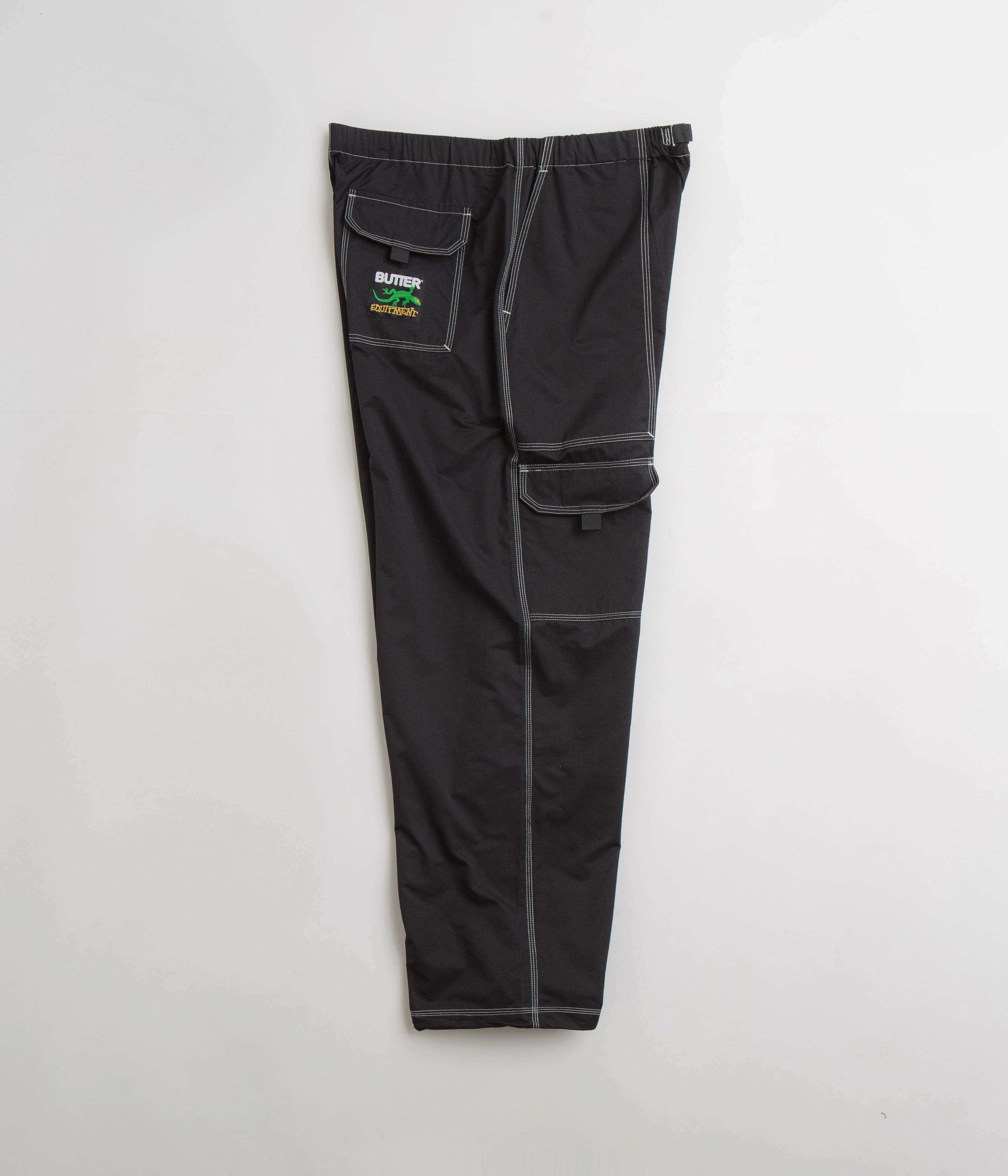 Double Layered Hem Butter Goods Climber Pants - Black