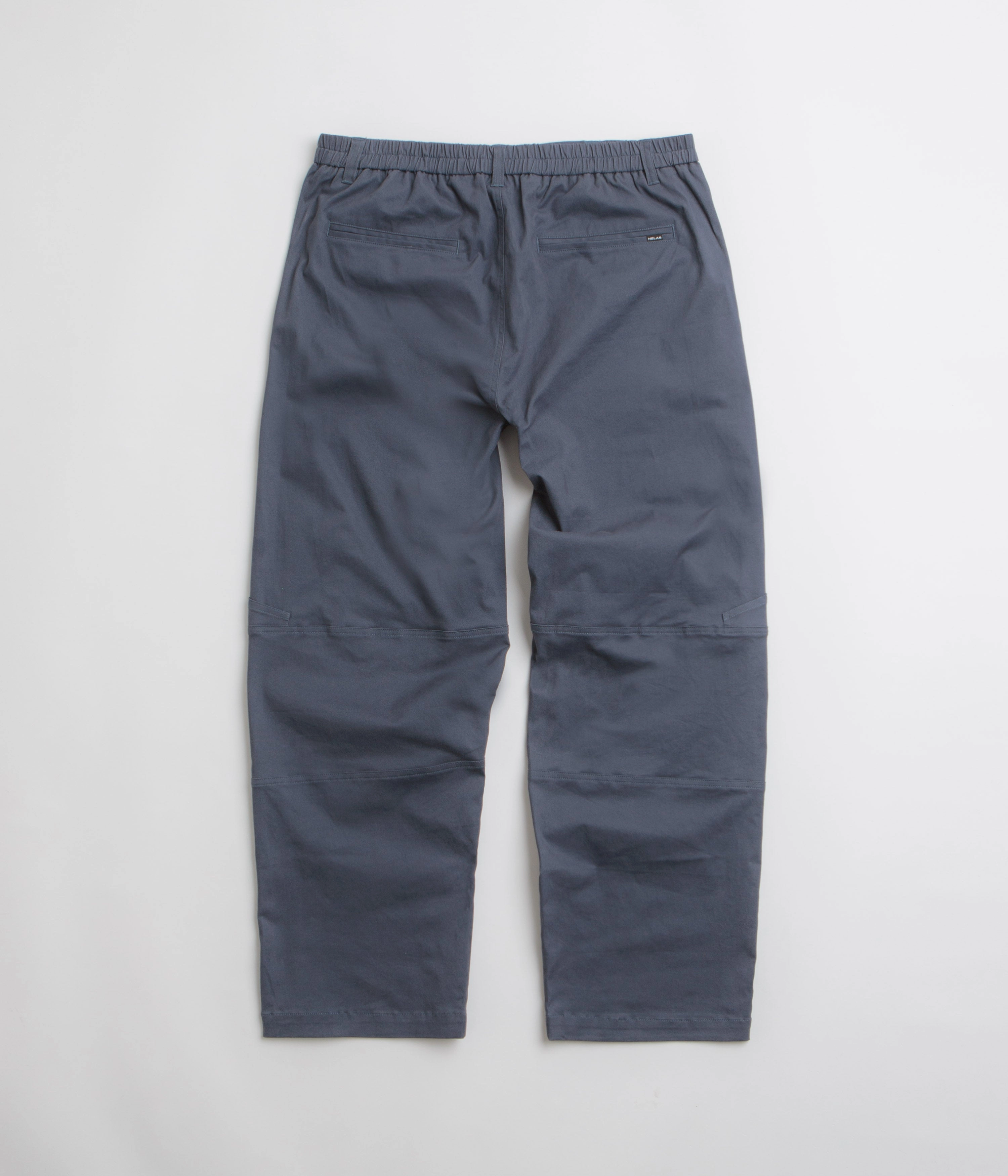 Helas Station Utility Pants - Grey Blue Abrasion Resistant Material