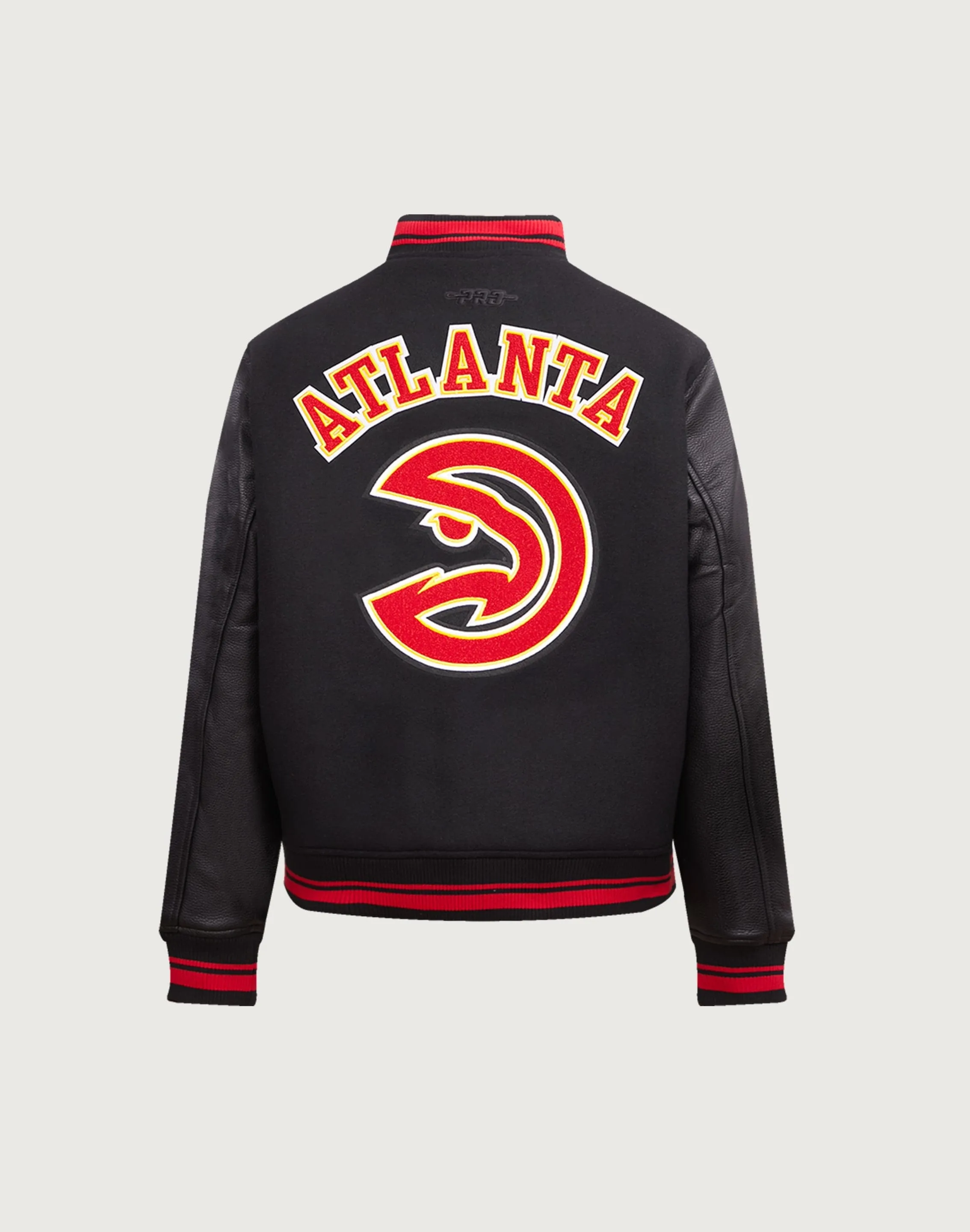 DoubleLayered Fabric Pro Standard NBA Atlanta Hawks Retro Classic Rib Wool Varsity Jacket