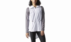 Glow Up Heavy Silk Climsatorm Training Vest "White / Black"